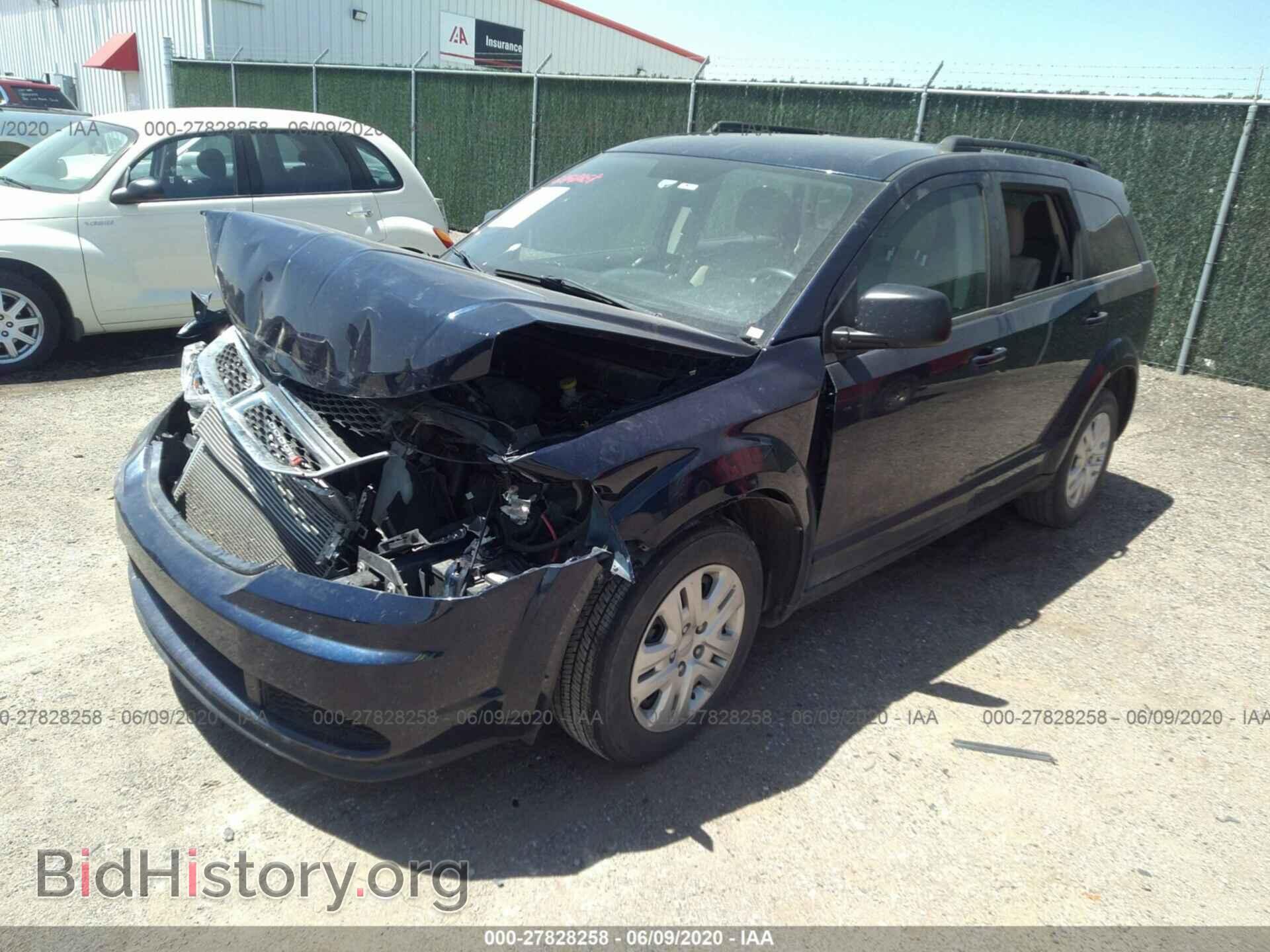 2017 DODGE JOURNEY - VIN: 3C4PDCAB2HT525483 - Фото 2