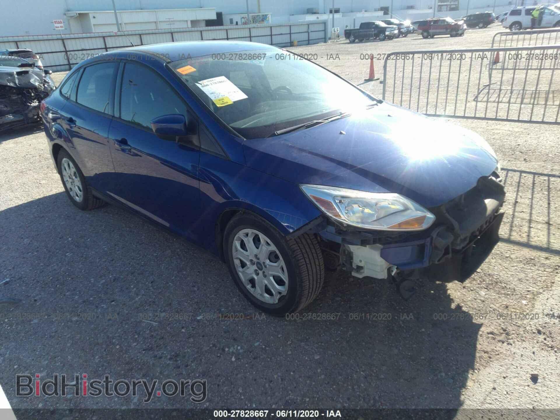 Photo 1FAHP3F28CL312262 - FORD FOCUS 2012