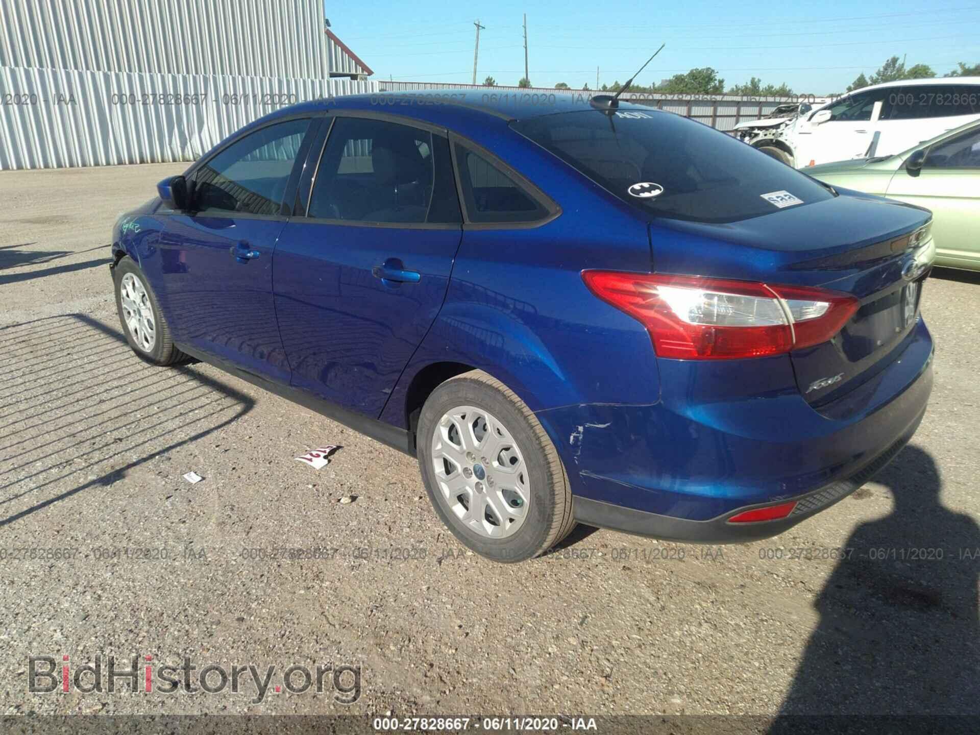 2012 FORD FOCUS - VIN: 1FAHP3F28CL312262 - Фото 3