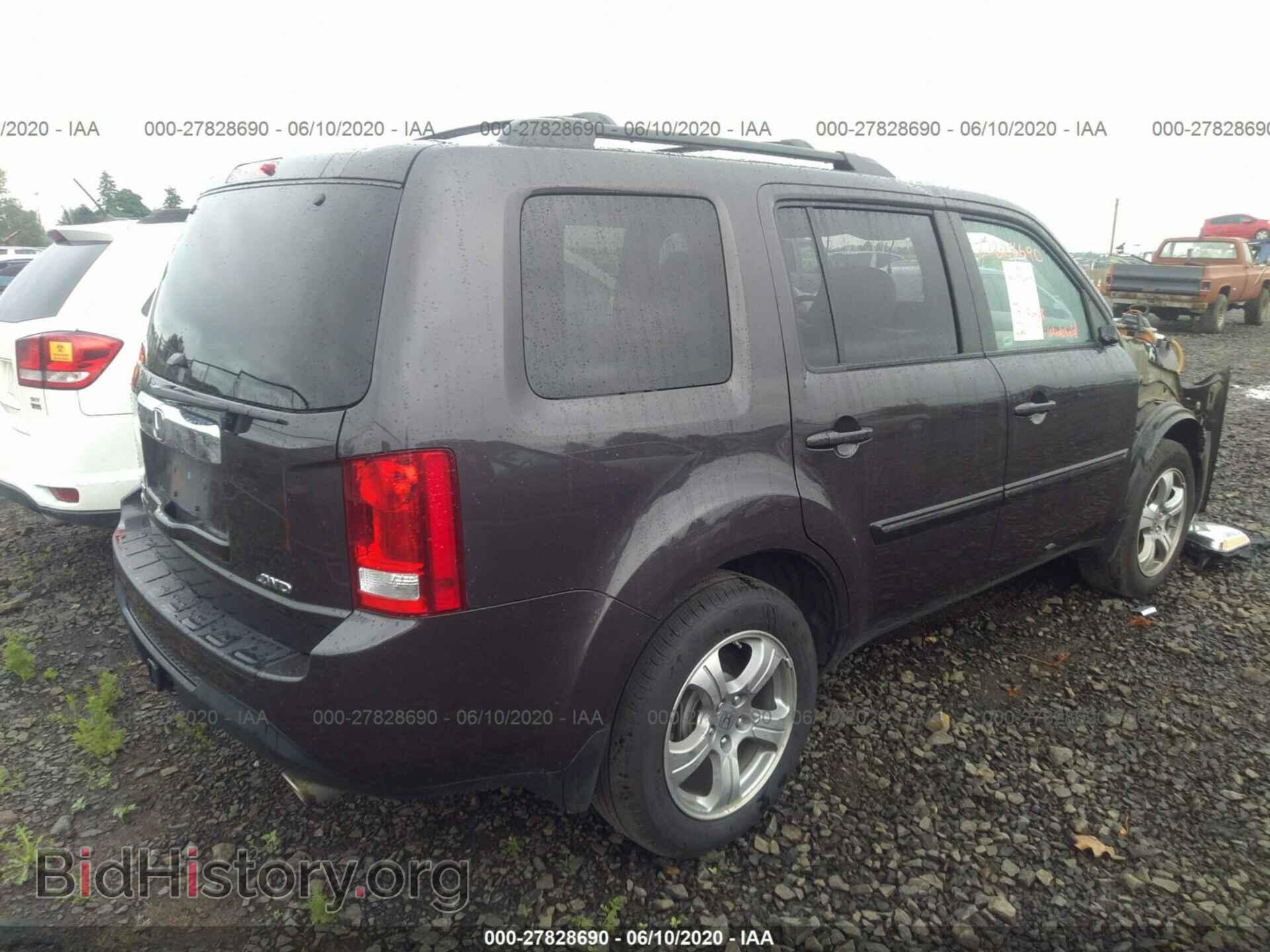 2015 HONDA PILOT - VIN: 5FNYF4H56FB031627 - Фото 4