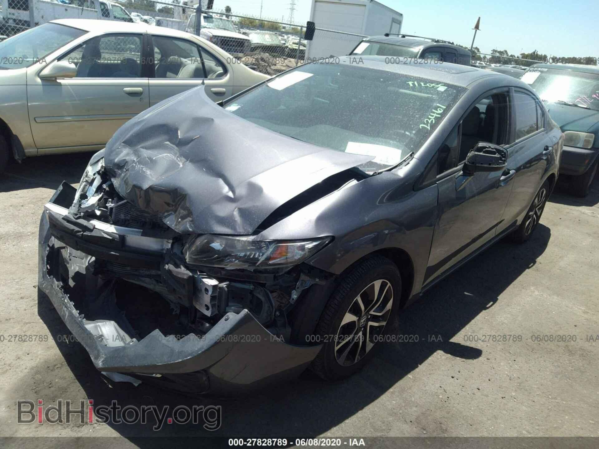 2013 HONDA CIVIC - VIN: 19XFB2F80DE269691 - Фото 2