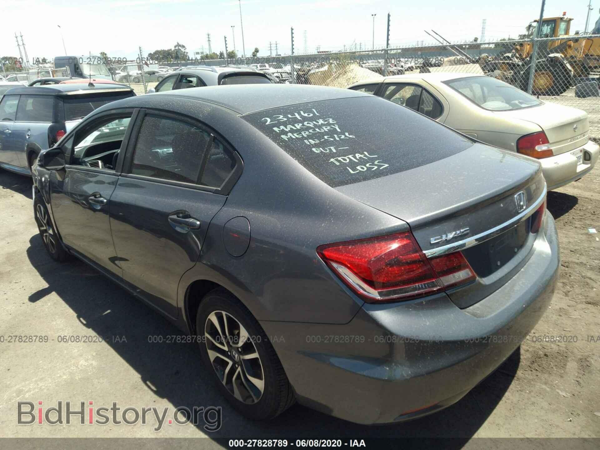 2013 HONDA CIVIC - VIN: 19XFB2F80DE269691 - Фото 3