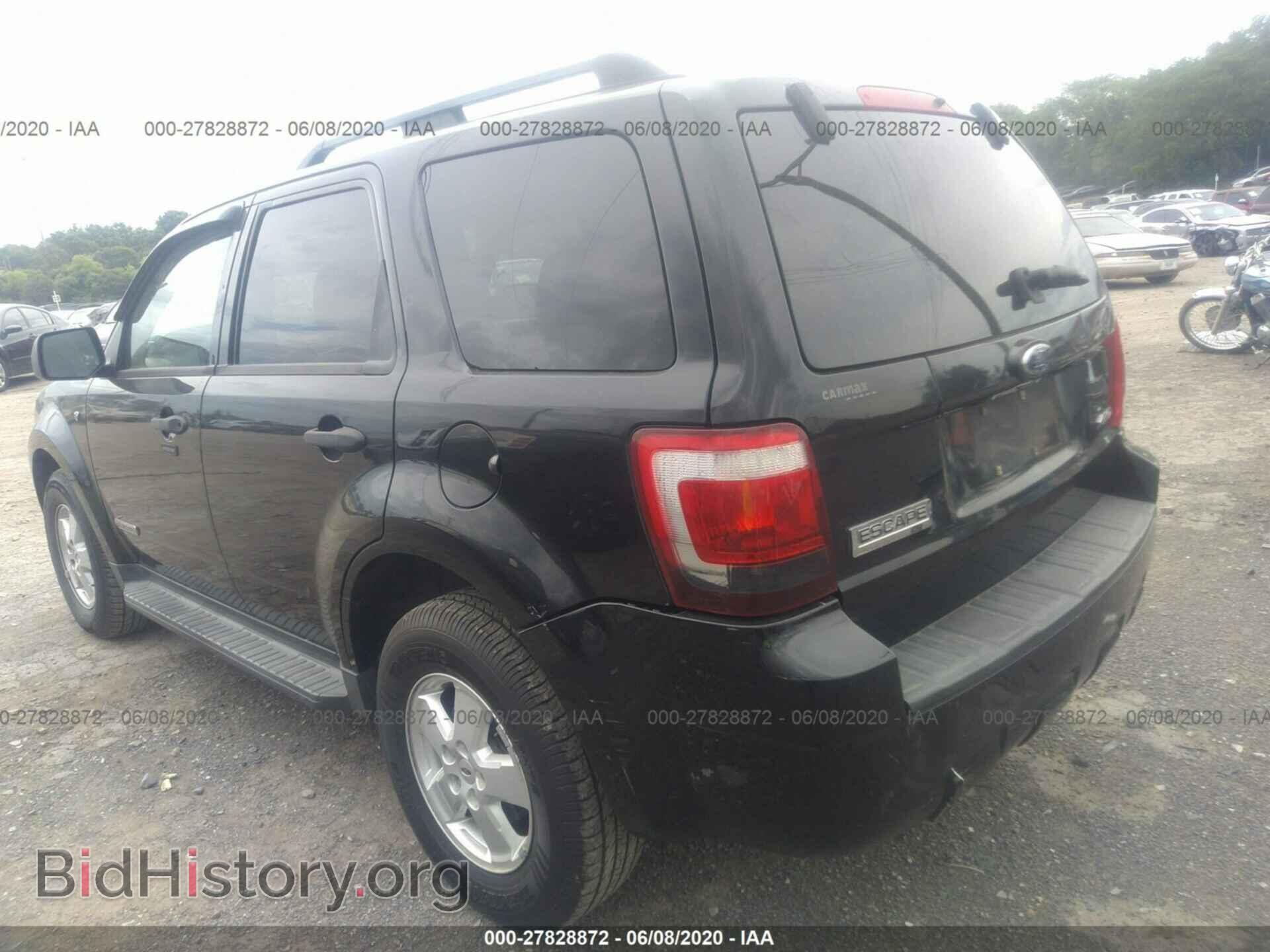 2008 FORD ESCAPE - VIN: 1FMCU93158KC15119 - Фото 3