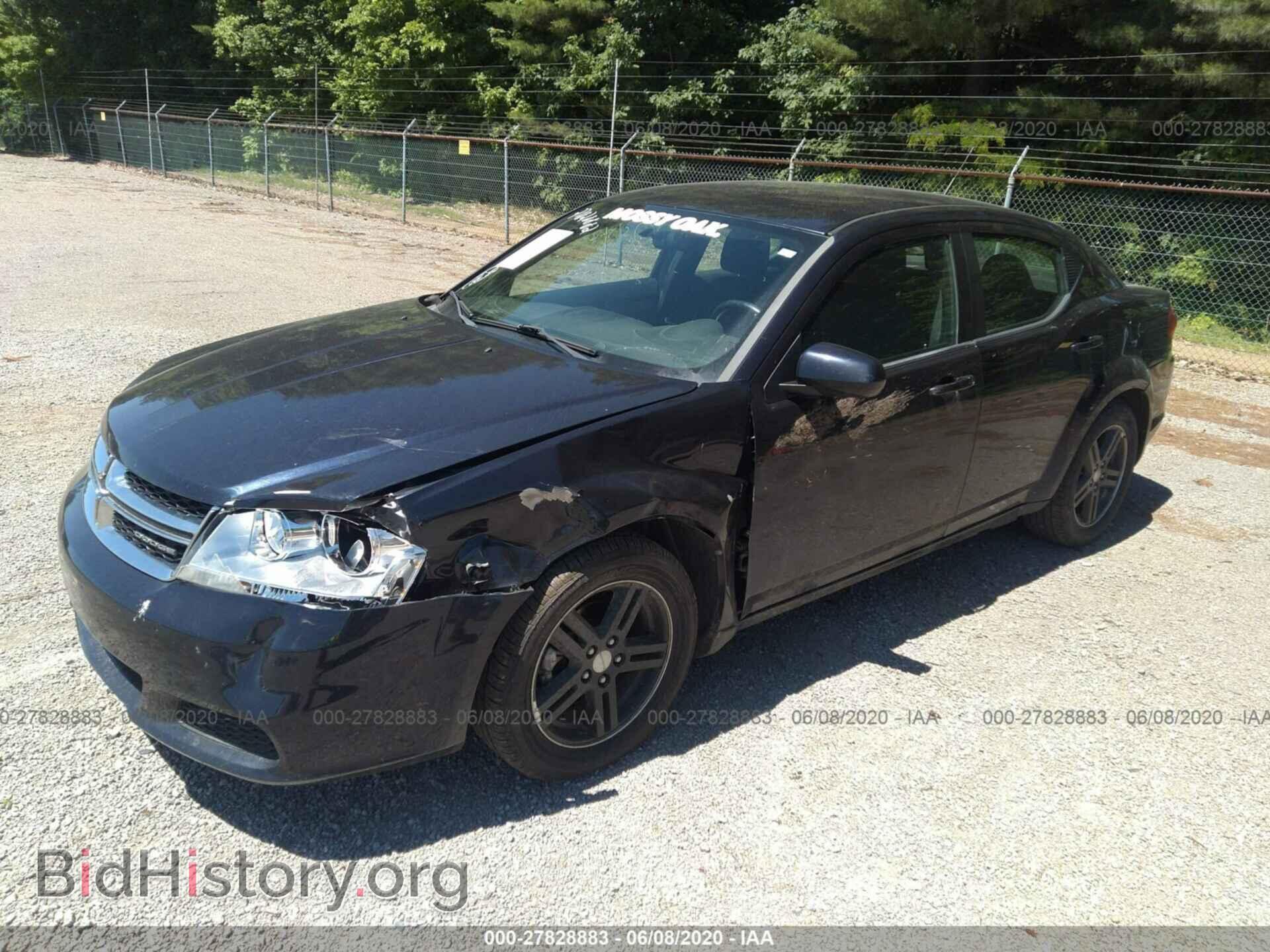 2011 DODGE AVENGER - VIN: 1B3BD1FB5BN526367 - Фото 2