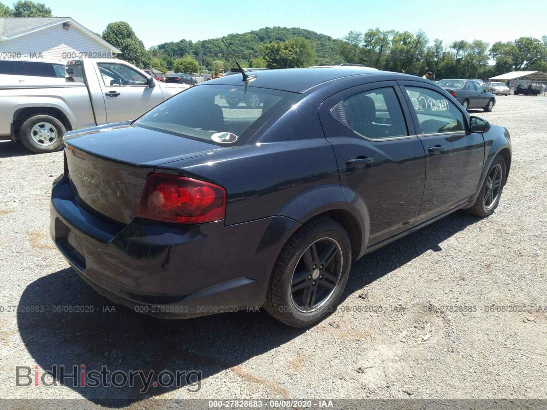 2011 DODGE AVENGER - VIN: 1B3BD1FB5BN526367 - Фото 4