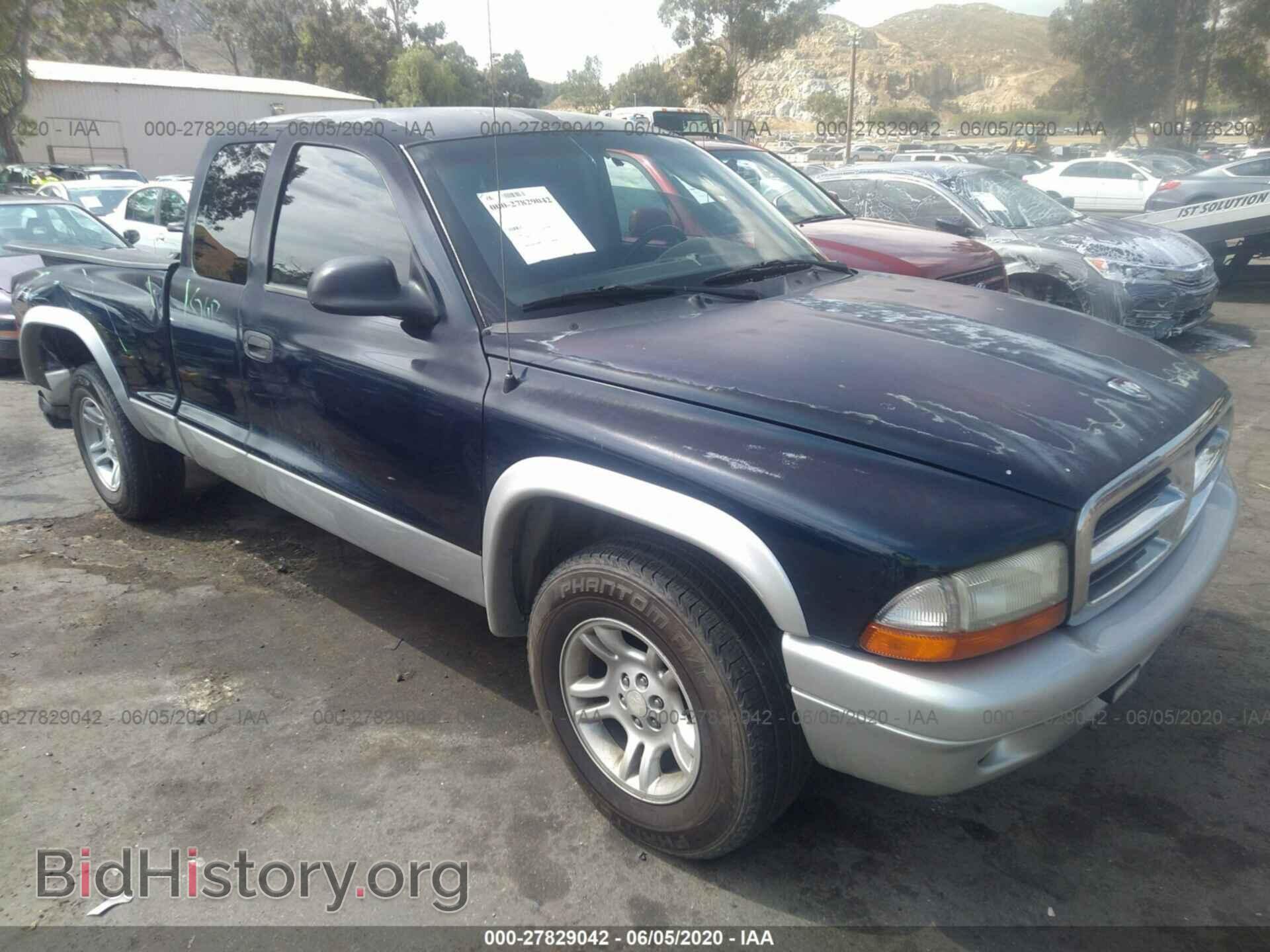 Фотография 1B7GL42NX2S612817 - DODGE DAKOTA 2002