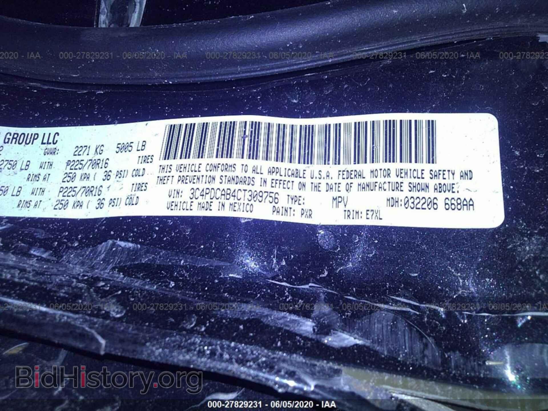 2012 DODGE JOURNEY - VIN: 3C4PDCAB4CT309756 - Photo 9