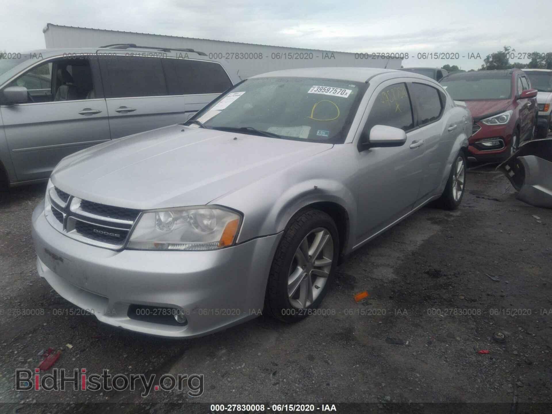 2011 DODGE AVENGER - VIN: 1B3BD1FG7BN510358 - Фото 2