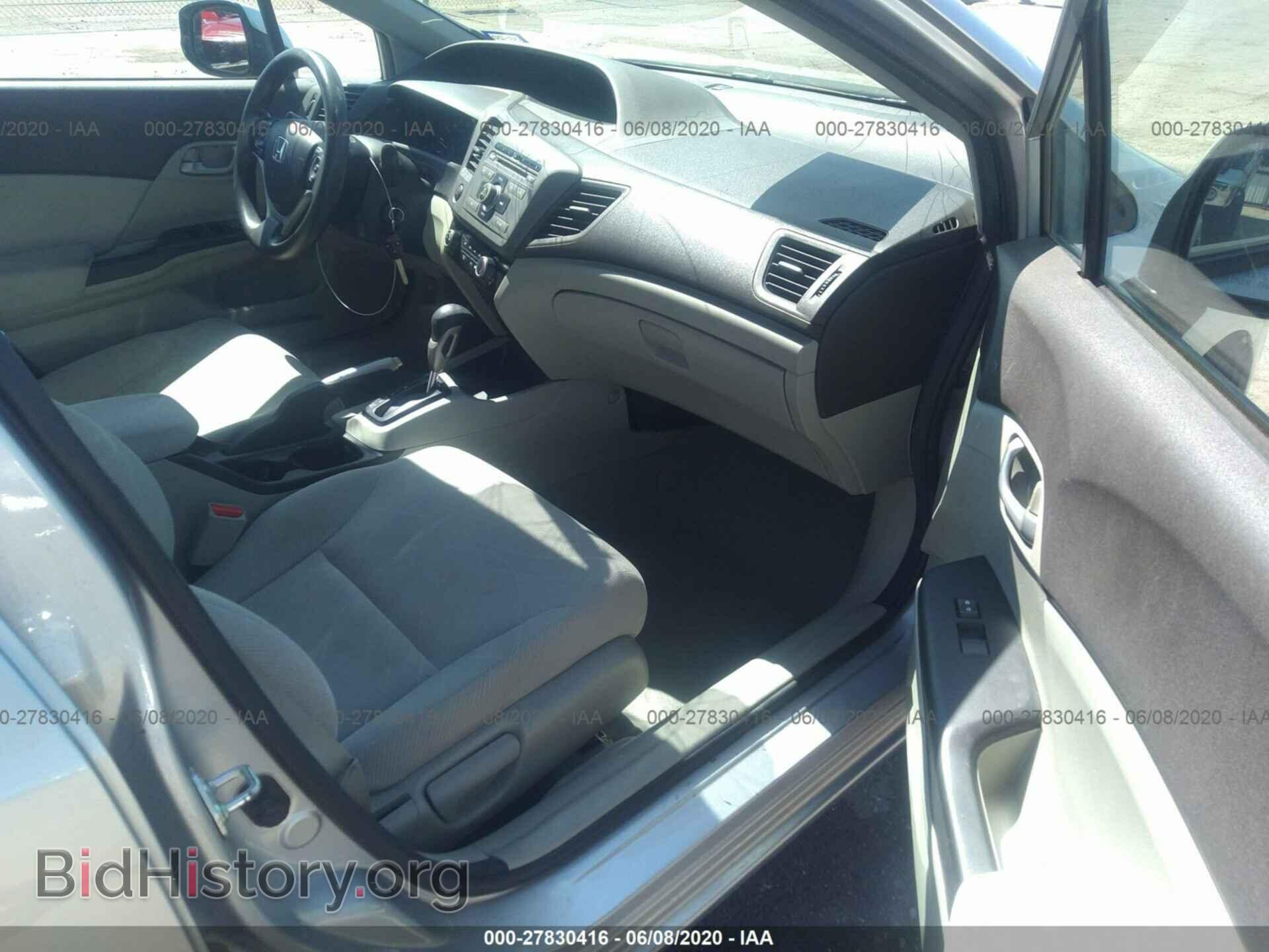 2012 HONDA CIVIC SDN - VIN: 19XFB2F52CE080738 - Фото 5