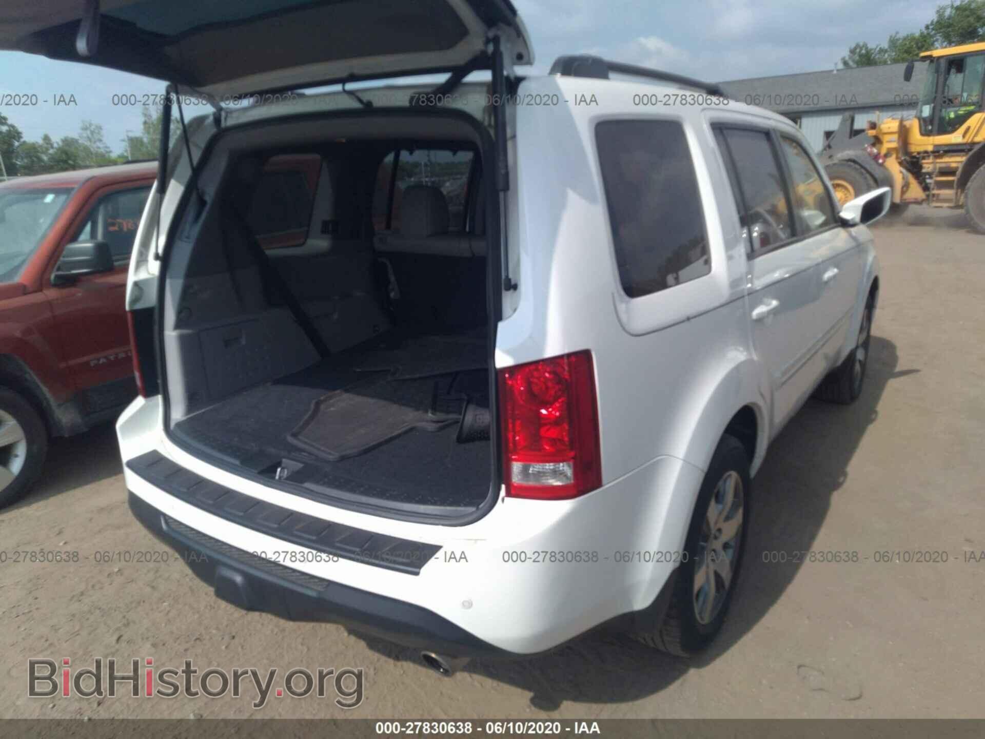 2013 HONDA PILOT - VIN: 5FNYF4H96DB036004 - Фото 4