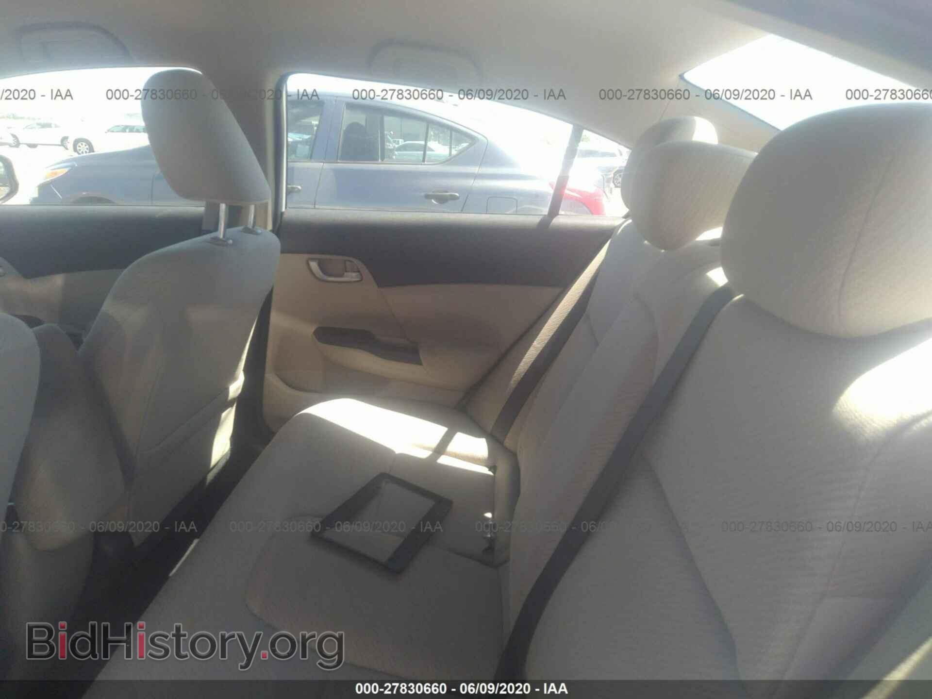 2013 HONDA CIVIC - VIN: 2HGFB2F59DH515844 - Фото 8