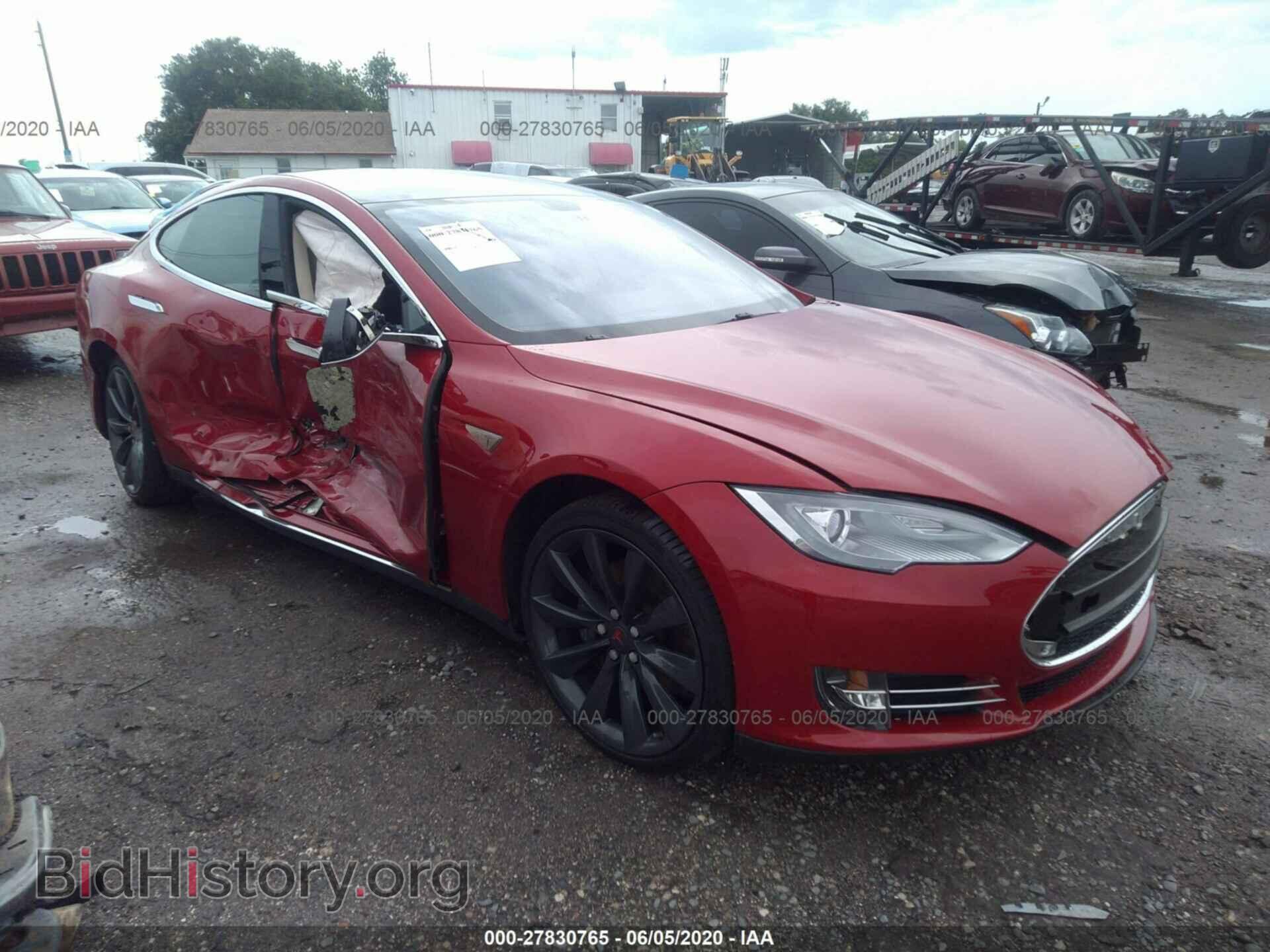 Photo 5YJSA1H17EFP32692 - TESLA MODEL S 2014