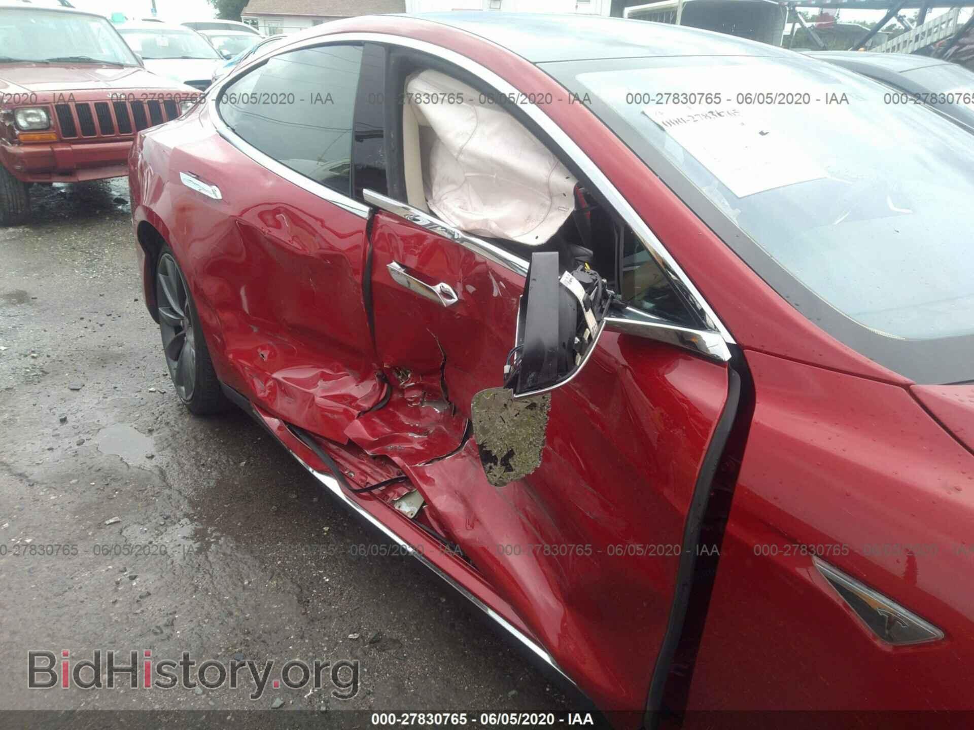 2014 TESLA MODEL S - VIN: 5YJSA1H17EFP32692 - Фото 6