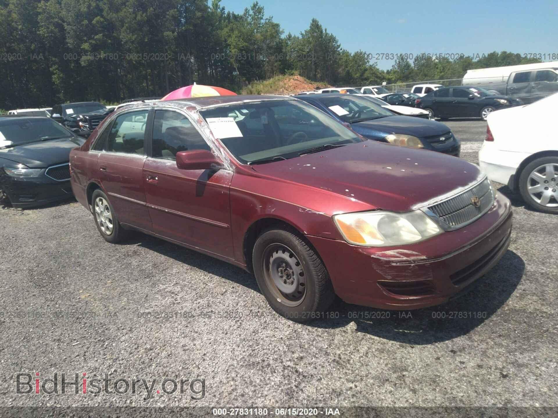 Photo 4T1BF28BX2U233562 - TOYOTA AVALON 2002