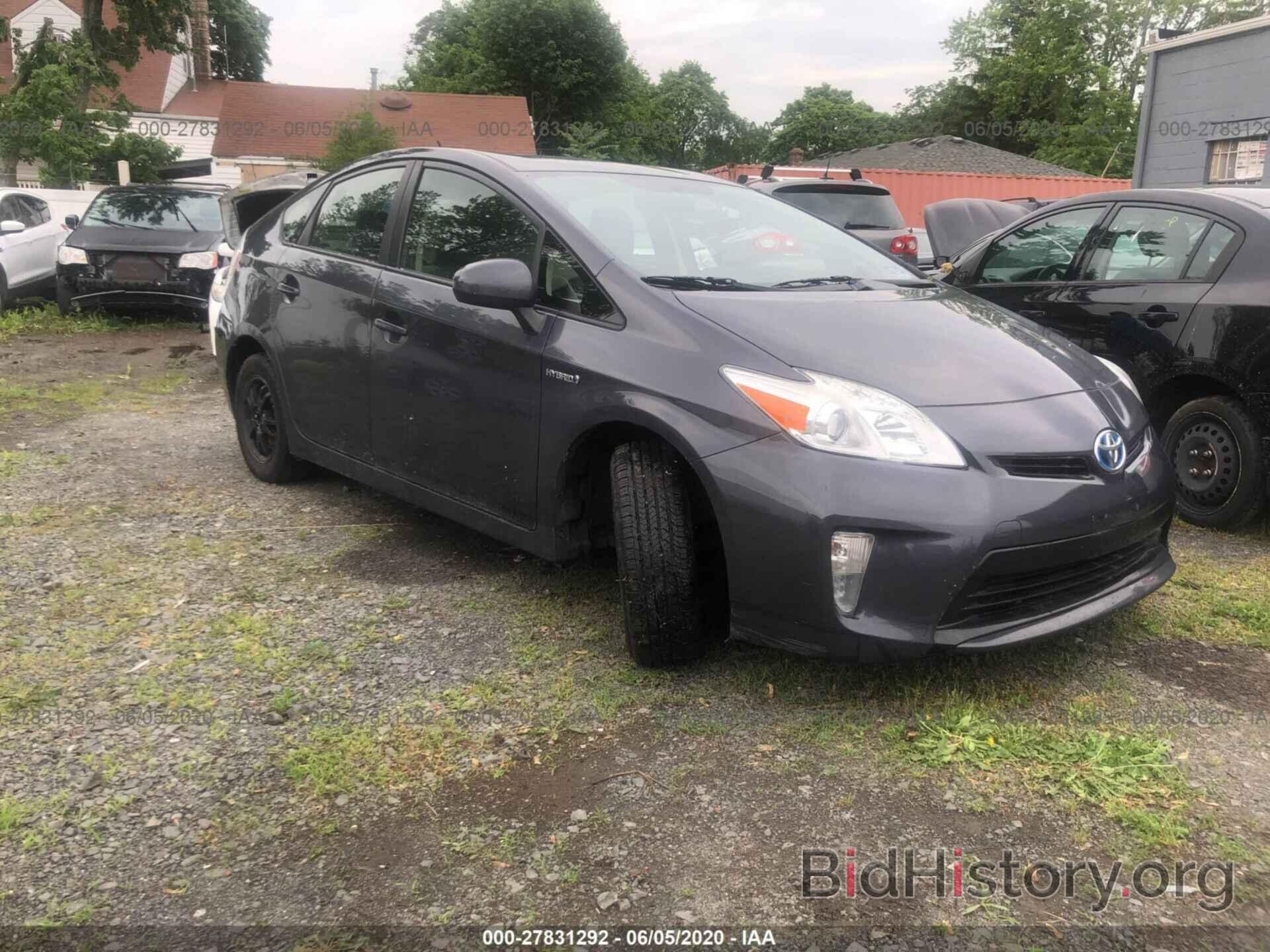 Photo JTDKN3DUXD1647031 - TOYOTA PRIUS 2013