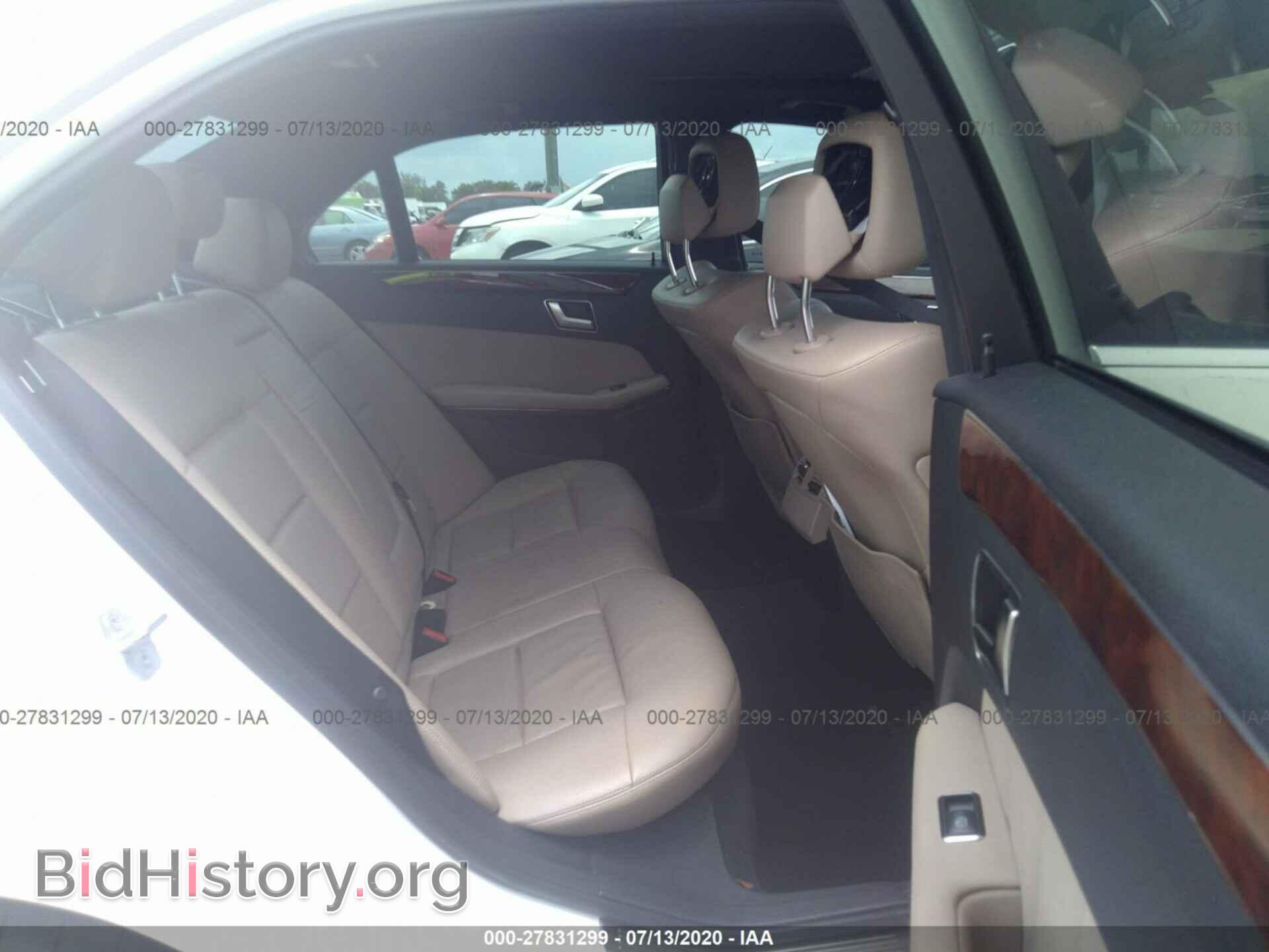 2013 MERCEDES-BENZ E-CLASS - VIN: WDDHF5KB7DA737229 - Фото 8