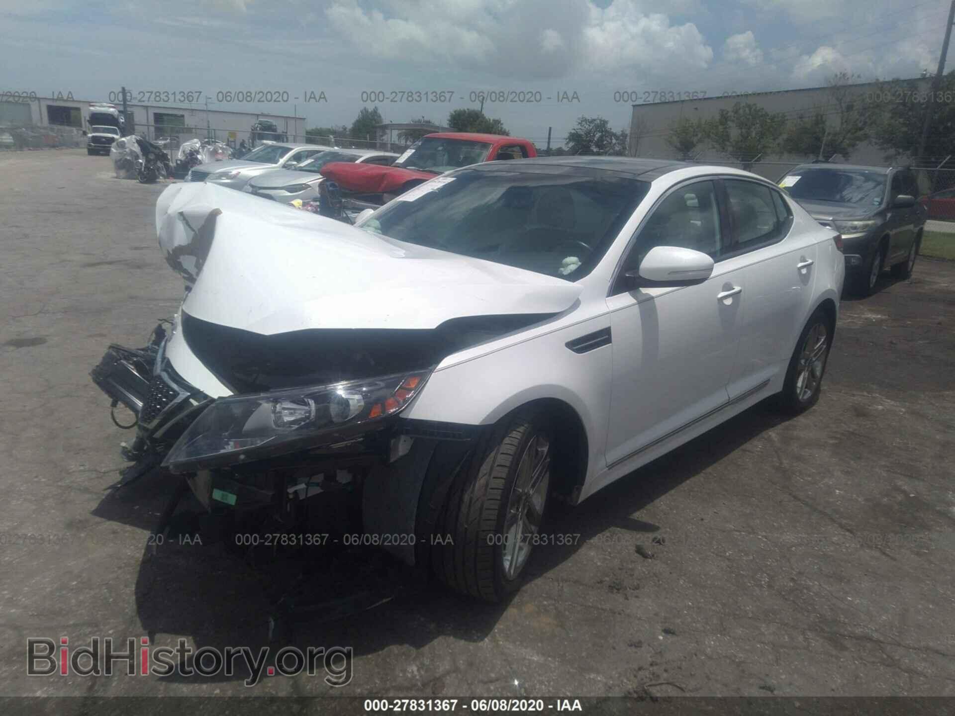 2013 KIA OPTIMA - VIN: 5XXGR4A60DG143663 - Фото 2