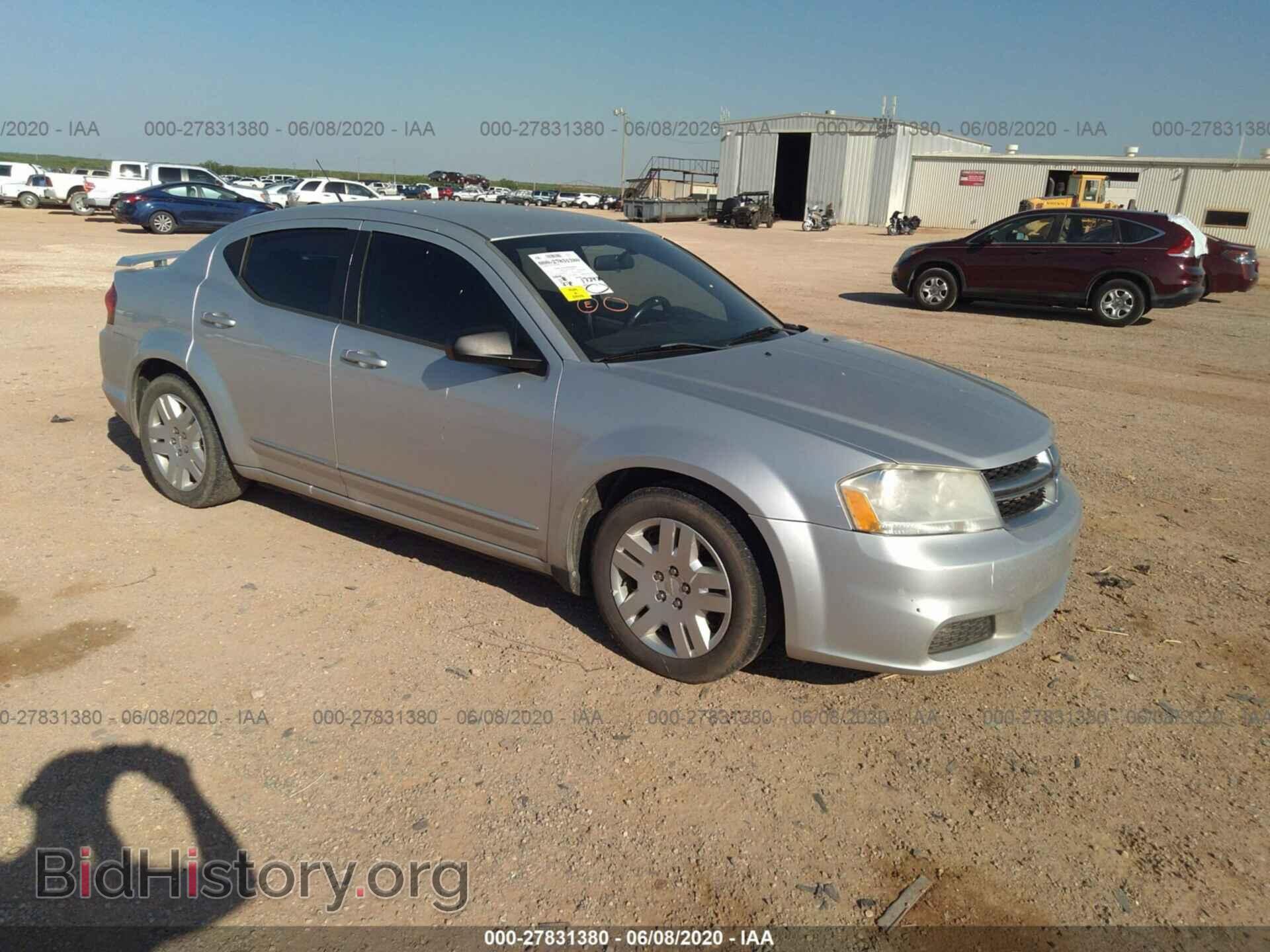 Фотография 1B3BD4FB9BN540399 - DODGE AVENGER 2011