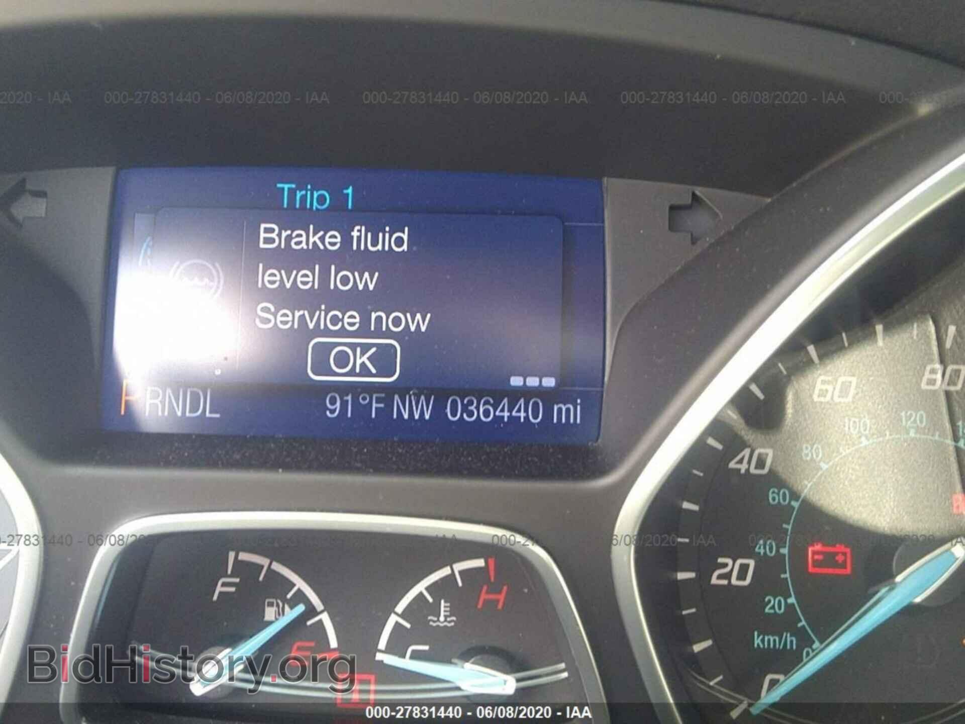 2014 FORD FOCUS - VIN: 1FADP3K28EL118340 - Фото 7