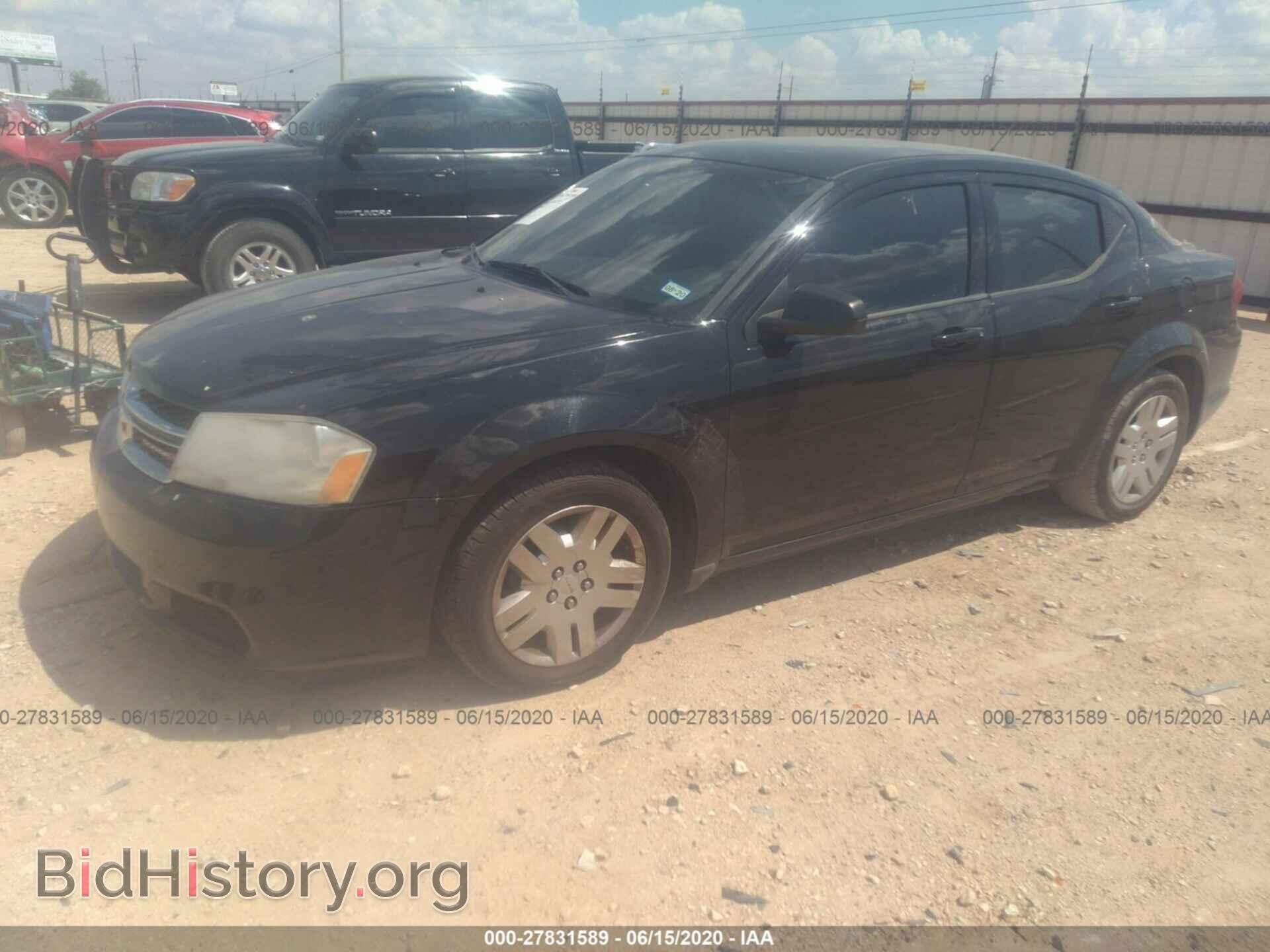 2012 DODGE AVENGER - VIN: 1C3CDZAB0CN270203 - Фото 2