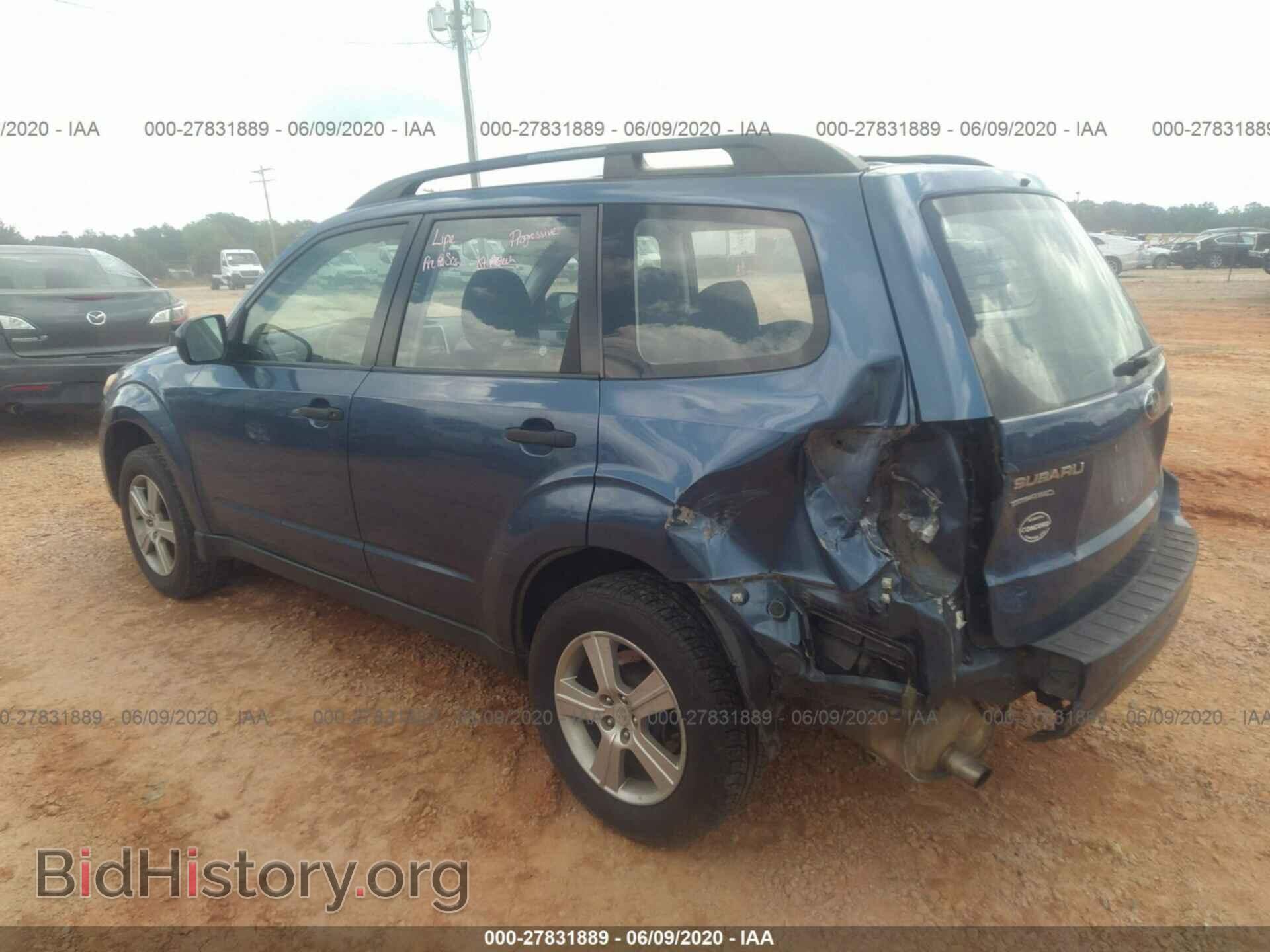 2012 SUBARU FORESTER - VIN: JF2SHBBC9CH437166 - Фото 3