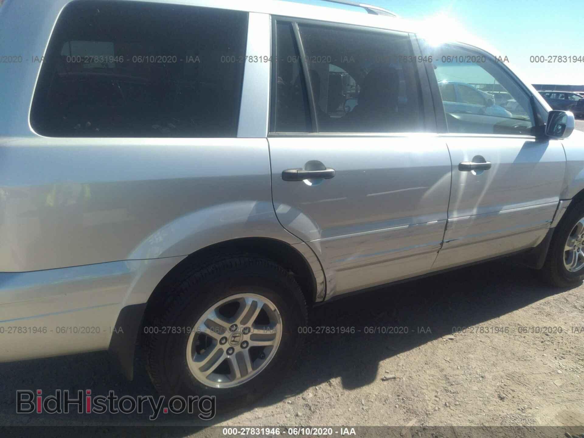 2005 HONDA PILOT - VIN: 2HKYF18435H512943 - Фото 6