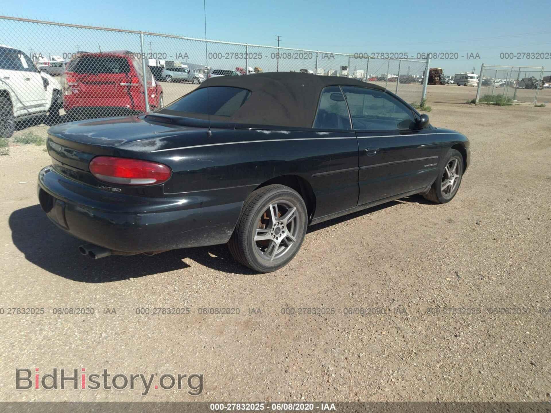 2000 CHRYSLER SEBRING - VIN: 3C3EL55H5YT212288 - Фото 4