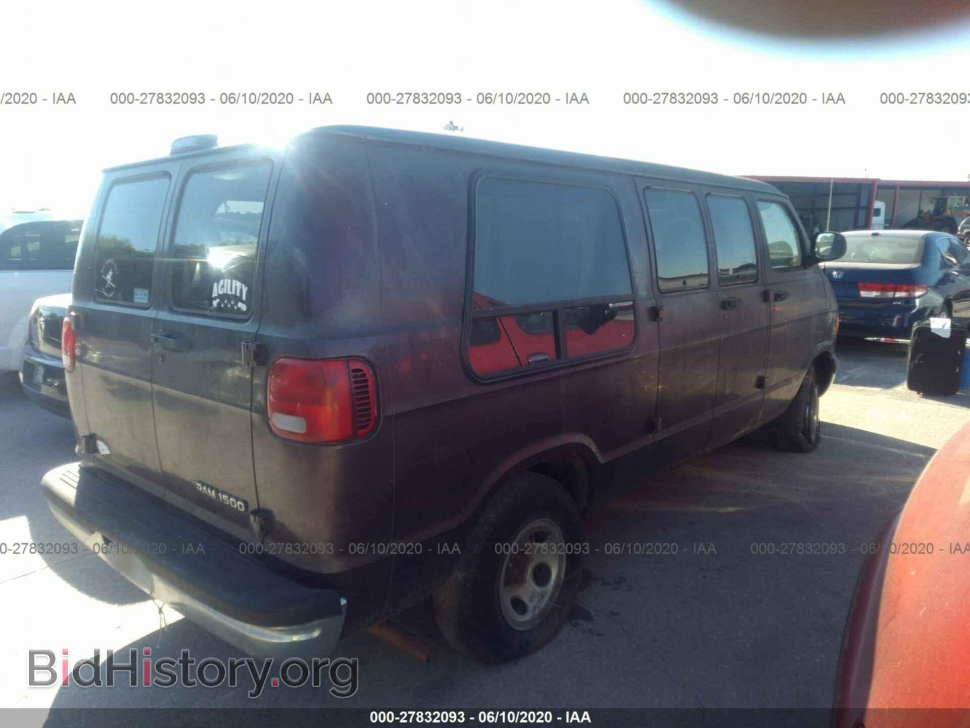 2000 DODGE RAM VAN - VIN: 2B6HB11Y0YK139874 - Фото 4