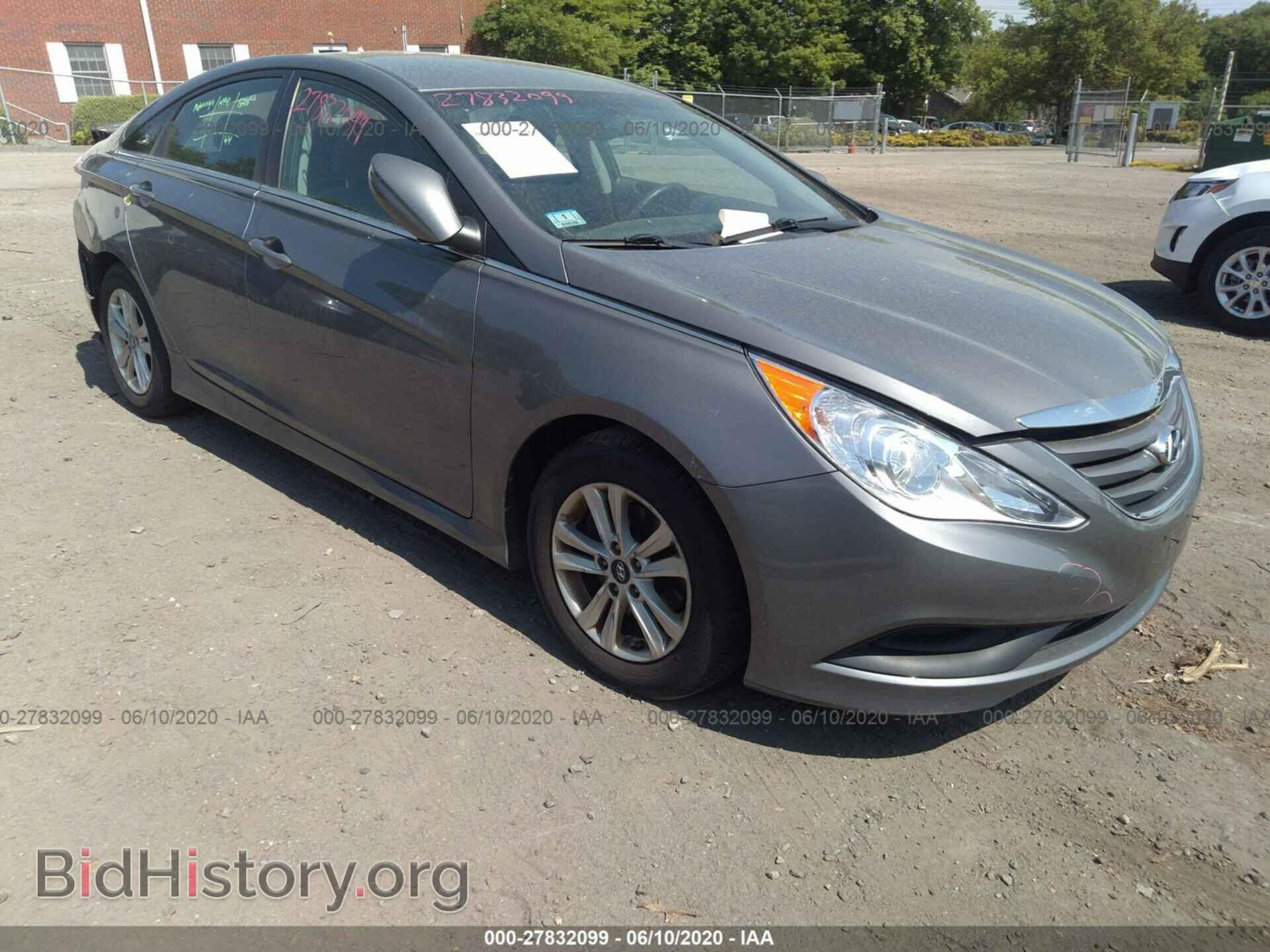 Фотография 5NPEB4ACXEH862491 - HYUNDAI SONATA 2014