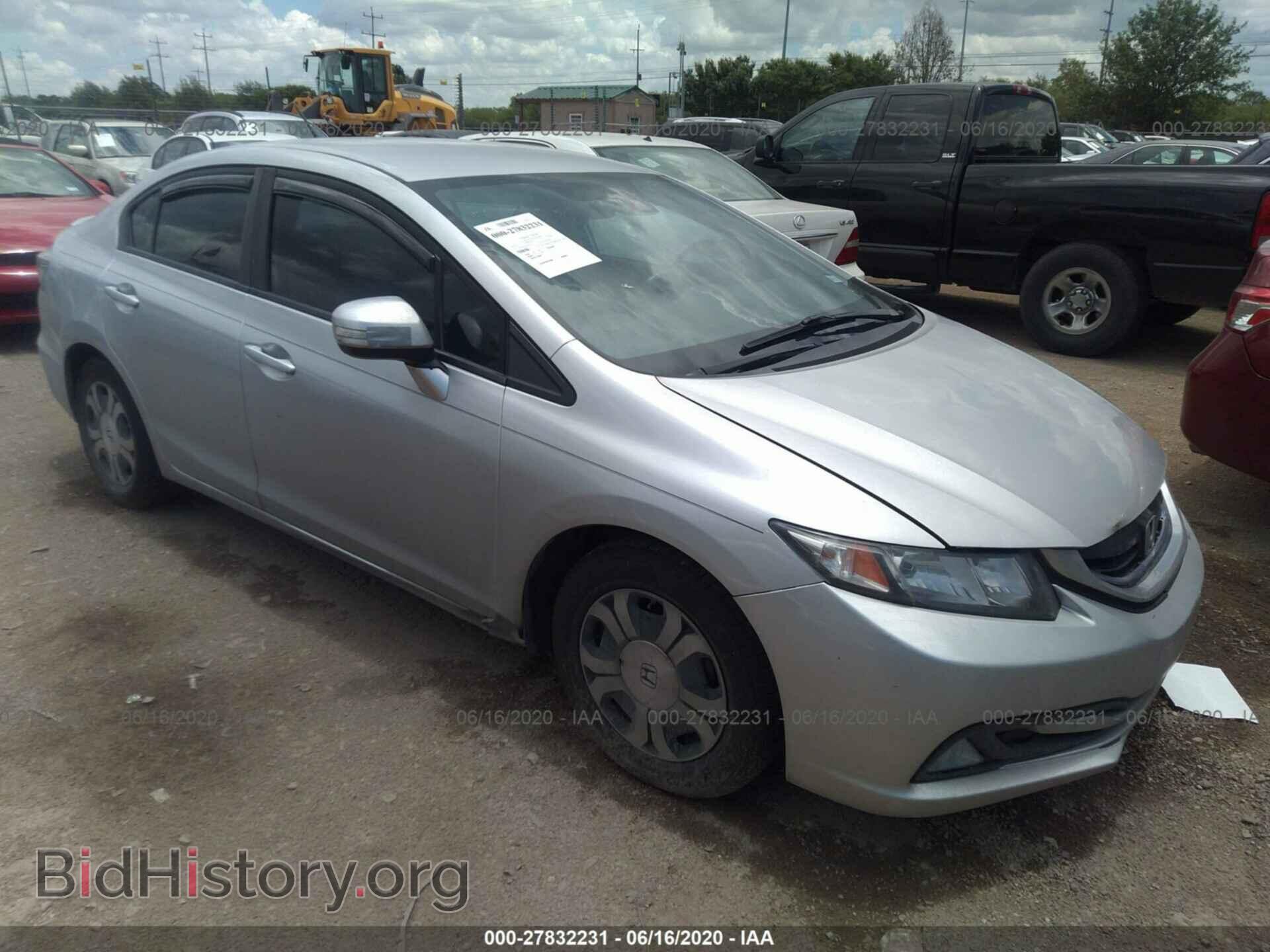 Фотография 19XFB4F35DE002319 - HONDA CIVIC 2013