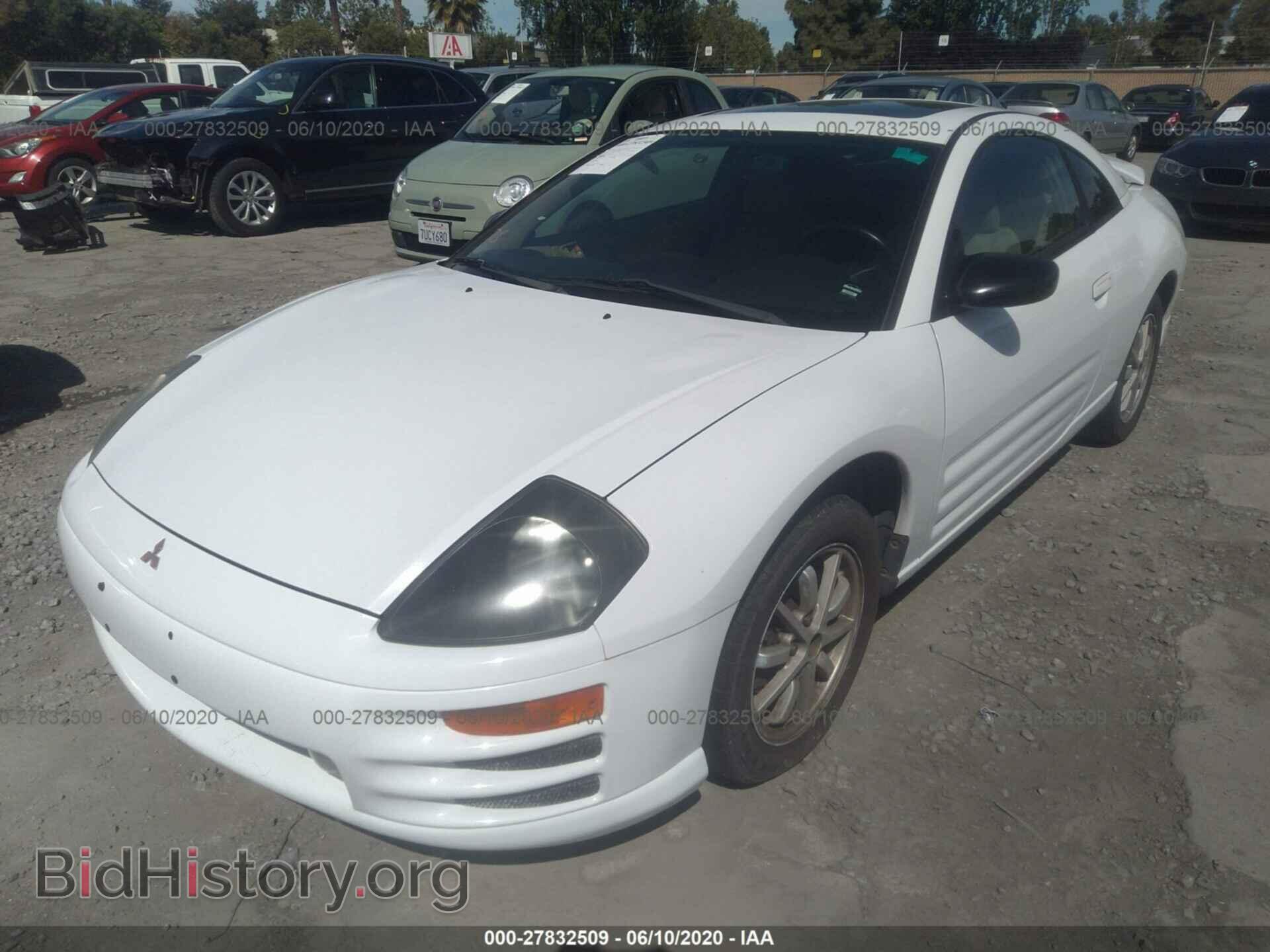 2000 MITSUBISHI ECLIPSE - VIN: 4A3AC44G5YE003949 - Фото 2