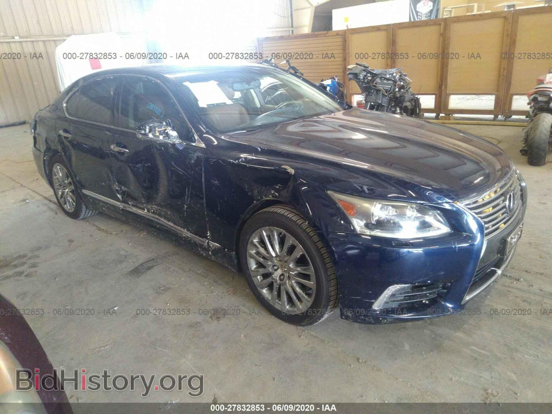 Фотография JTHCL5EF7D5016556 - LEXUS LS 2013