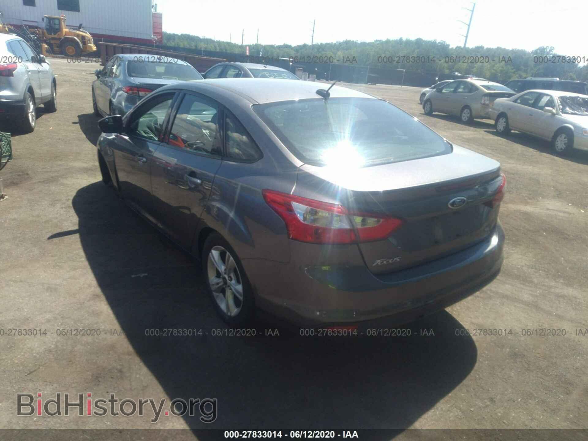 2014 FORD FOCUS - VIN: 1FADP3F26EL448360 - Фото 3