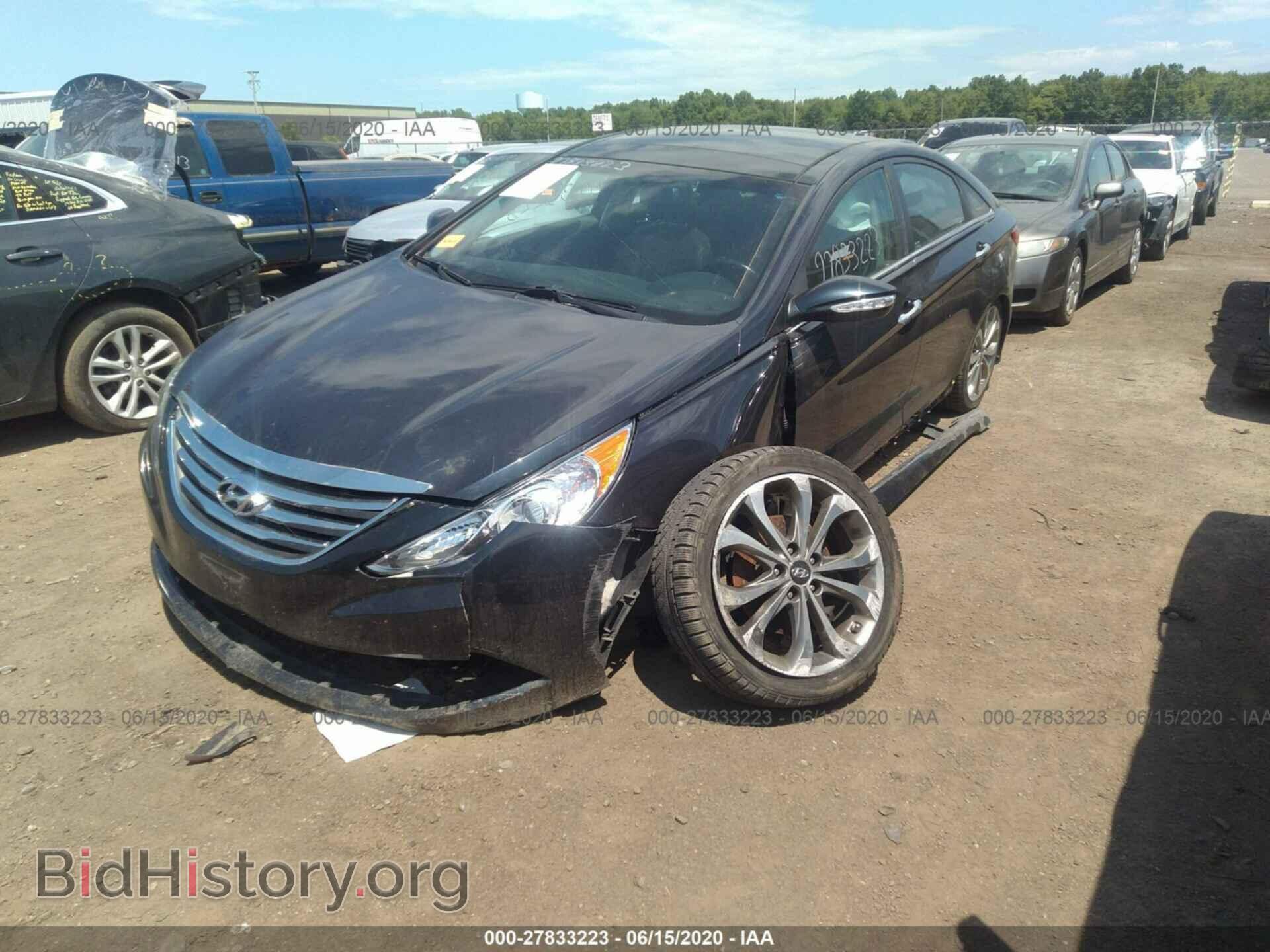 2014 HYUNDAI SONATA - VIN: 5NPEC4AB8EH886647 - Фото 2
