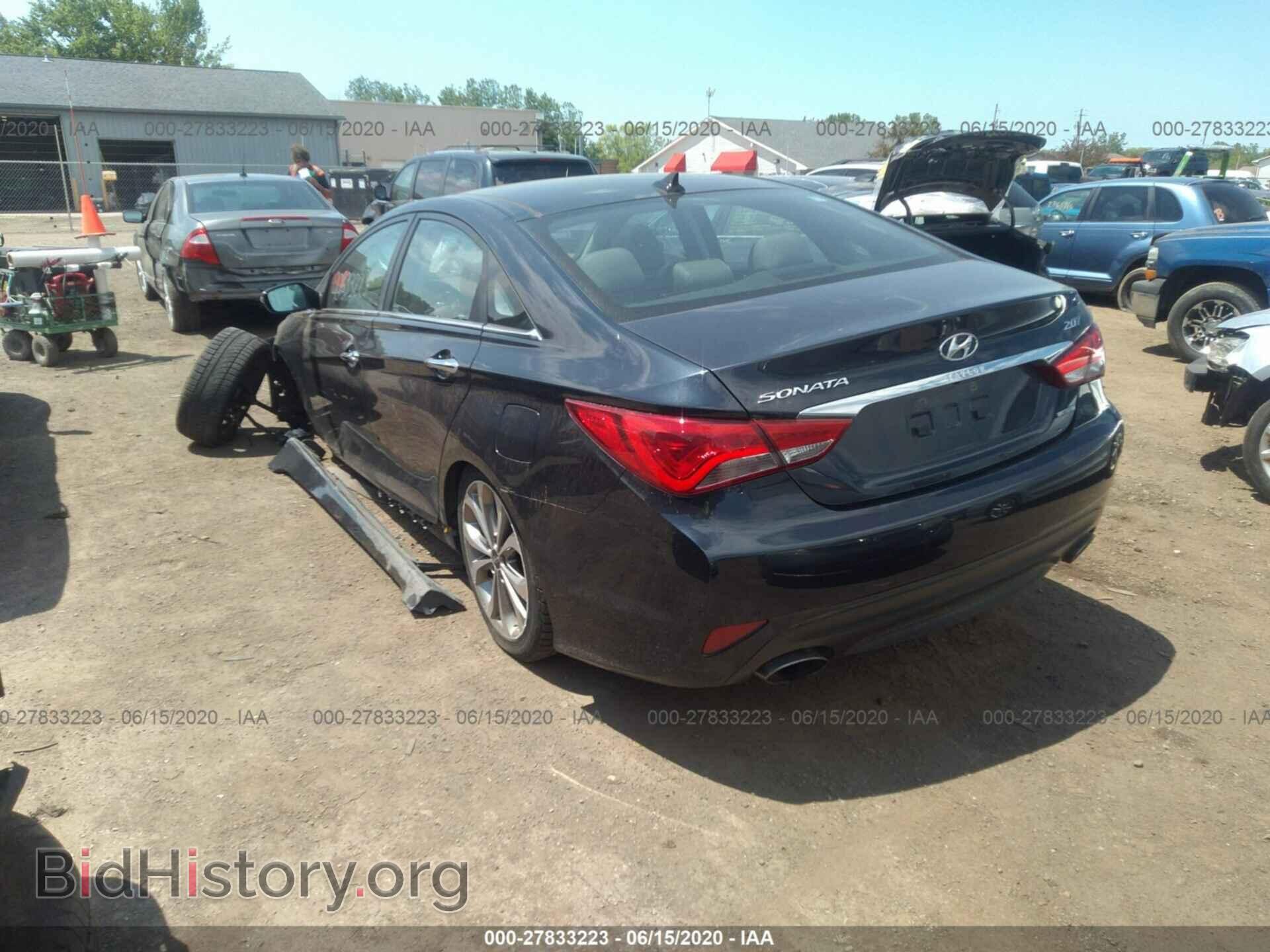 2014 HYUNDAI SONATA - VIN: 5NPEC4AB8EH886647 - Фото 3