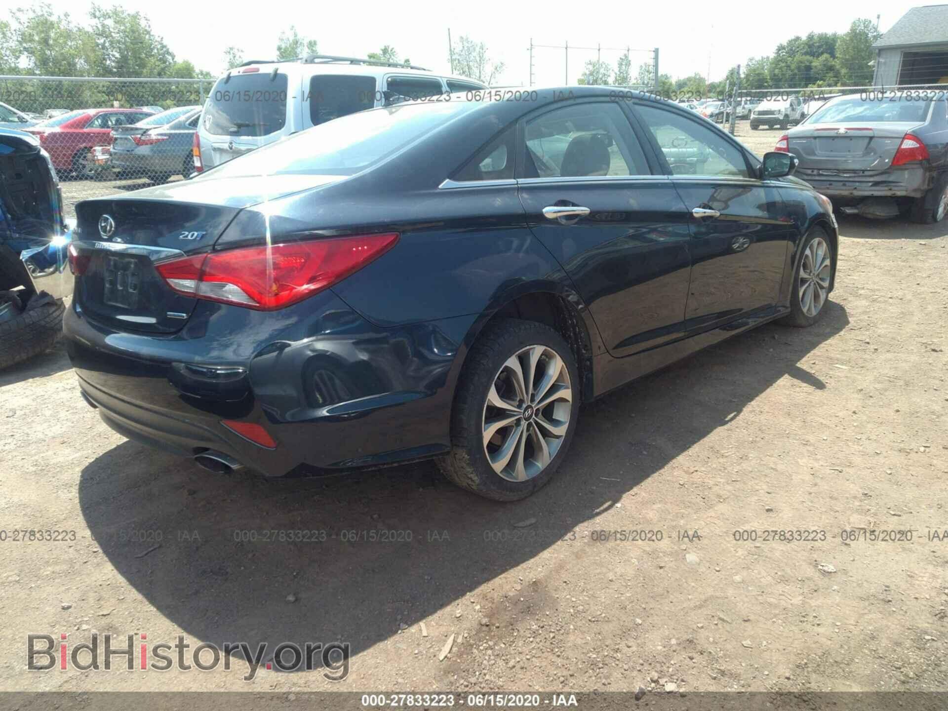 2014 HYUNDAI SONATA - VIN: 5NPEC4AB8EH886647 - Фото 4