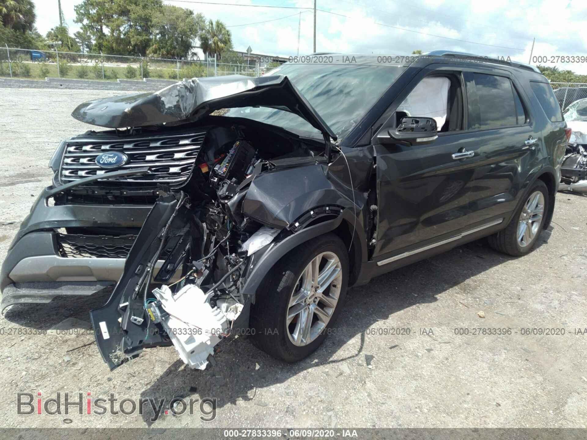2016 FORD EXPLORER - VIN: 1FM5K7FH6GGD21074 - Photo 2