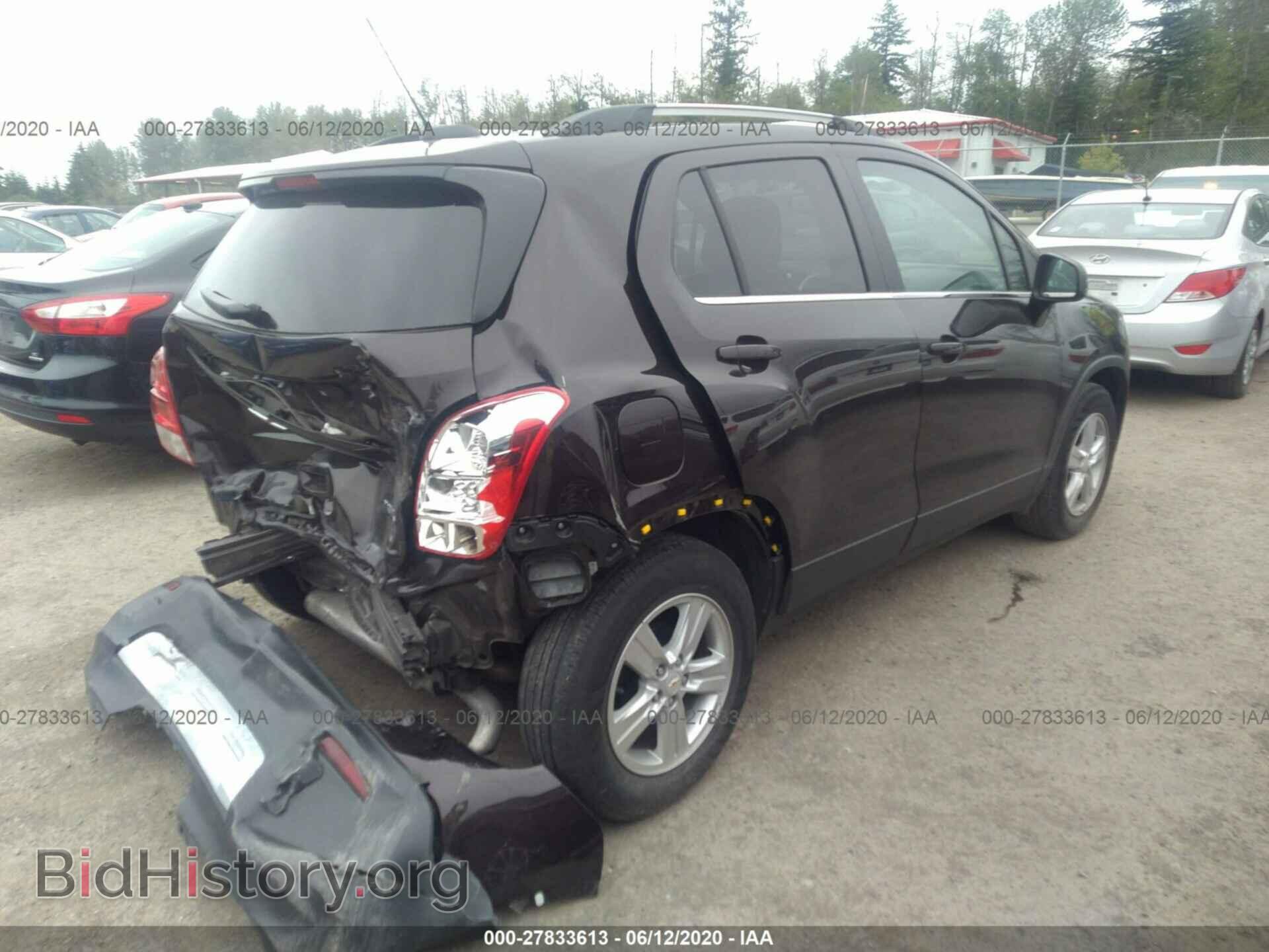 2015 CHEVROLET TRAX - VIN: KL7CJLSB6FB227035 - Фото 4