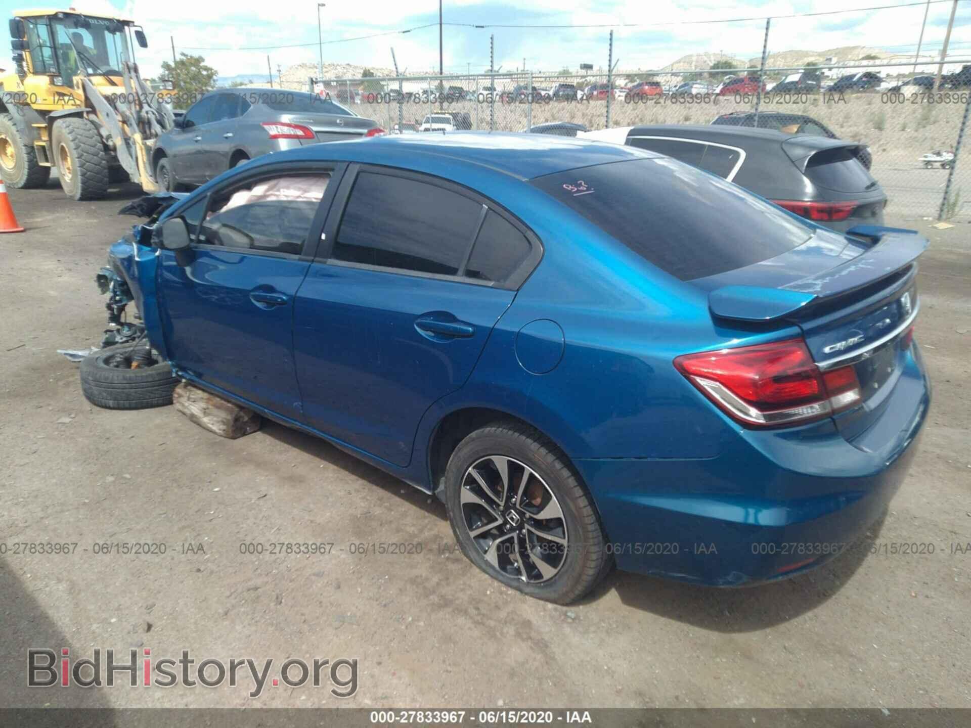 2013 HONDA CIVIC - VIN: 19XFB2F80DE015642 - Фото 3