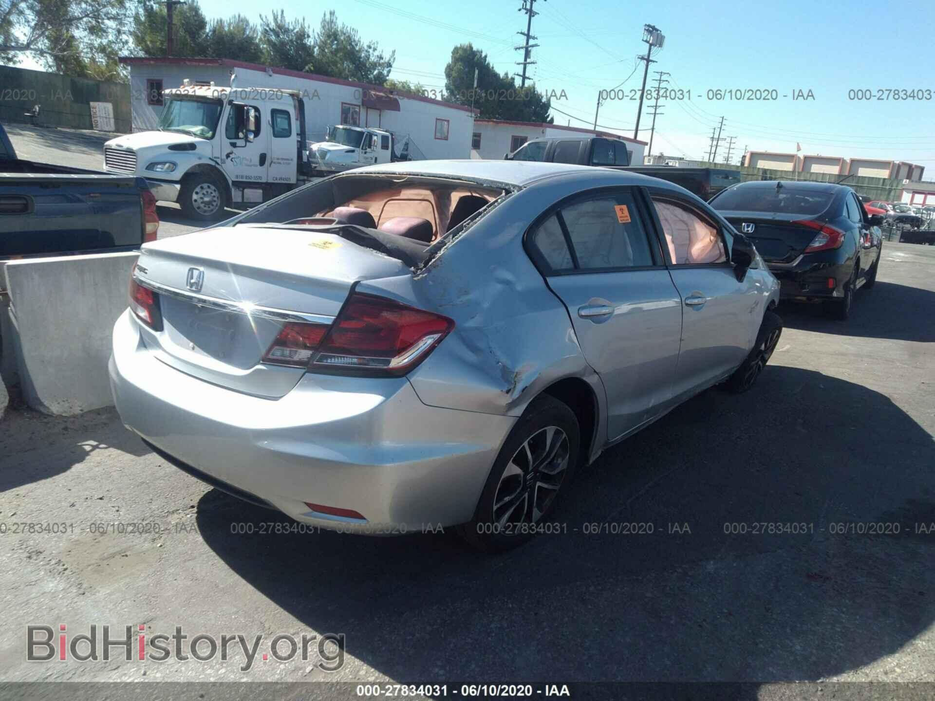 2013 HONDA CIVIC - VIN: 2HGFB2F86DH520350 - Фото 4