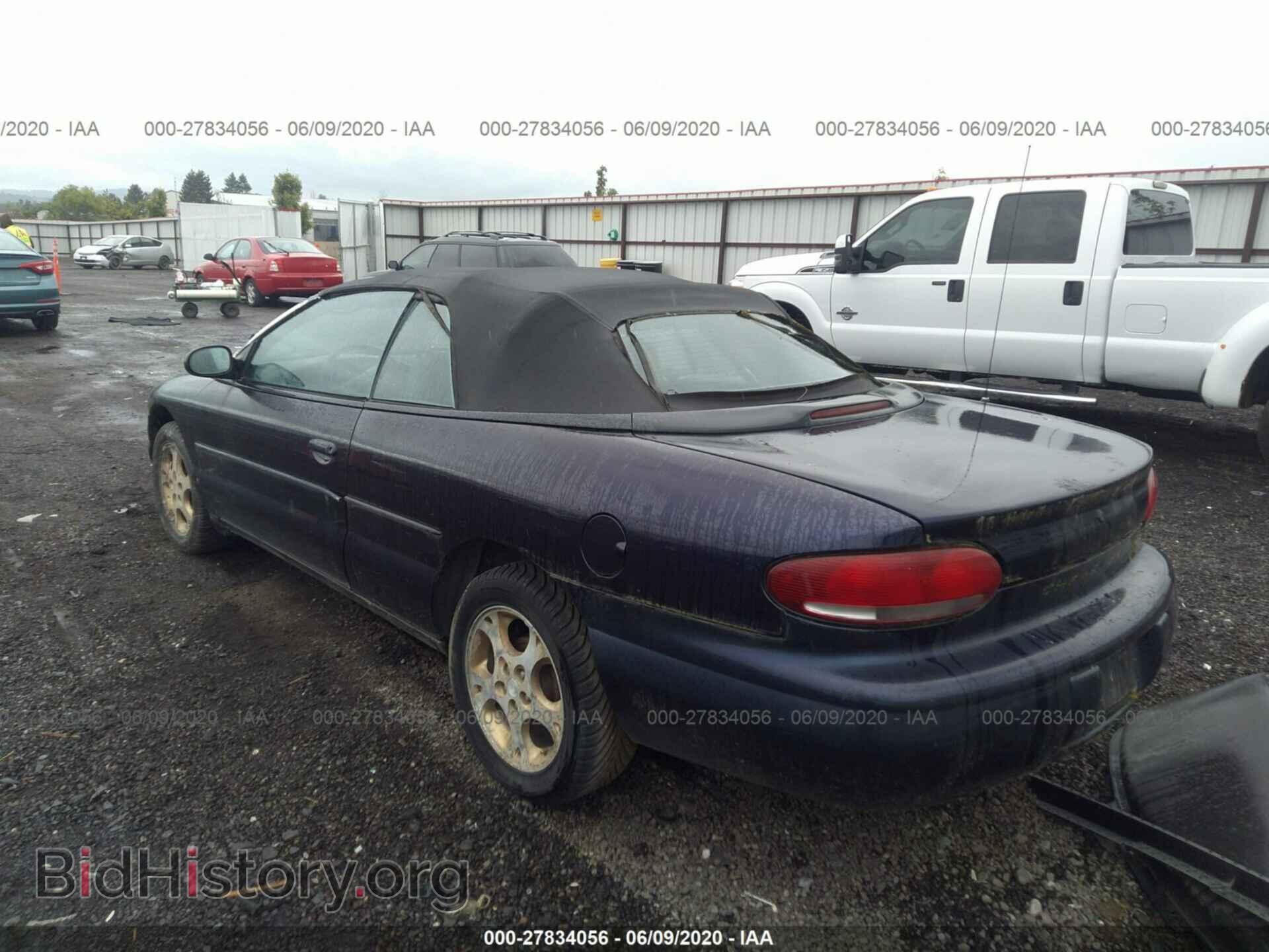 1998 CHRYSLER SEBRING - VIN: 3C3EL55H7WT320621 - Фото 3
