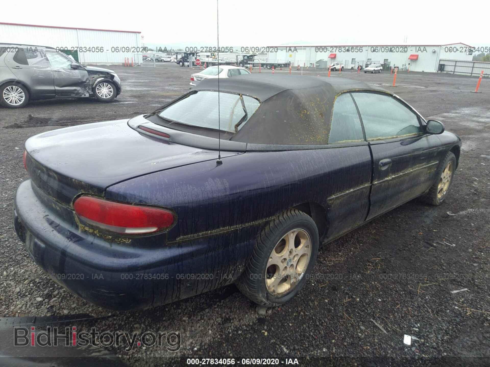 1998 CHRYSLER SEBRING - VIN: 3C3EL55H7WT320621 - Фото 4