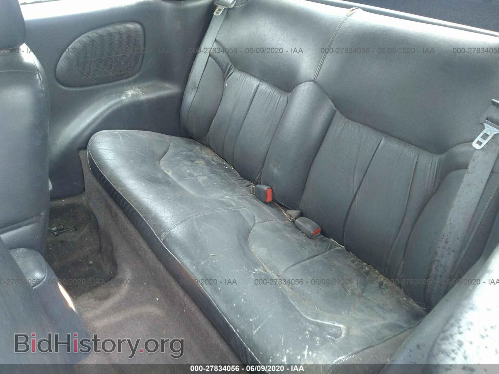 1998 CHRYSLER SEBRING - VIN: 3C3EL55H7WT320621 - Фото 8