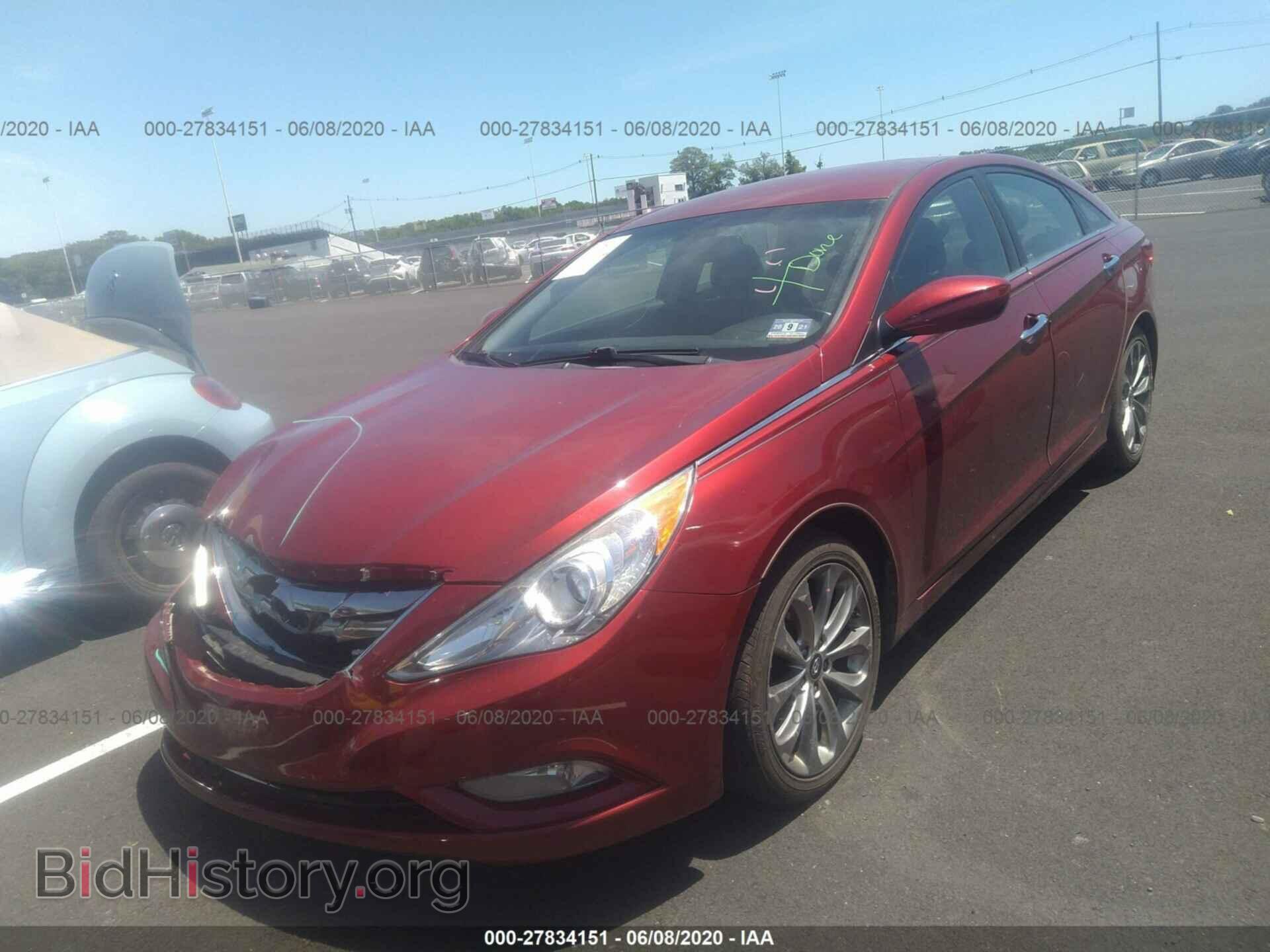 2012 HYUNDAI SONATA - VIN: 5NPEC4AC7CH341898 - Фото 2