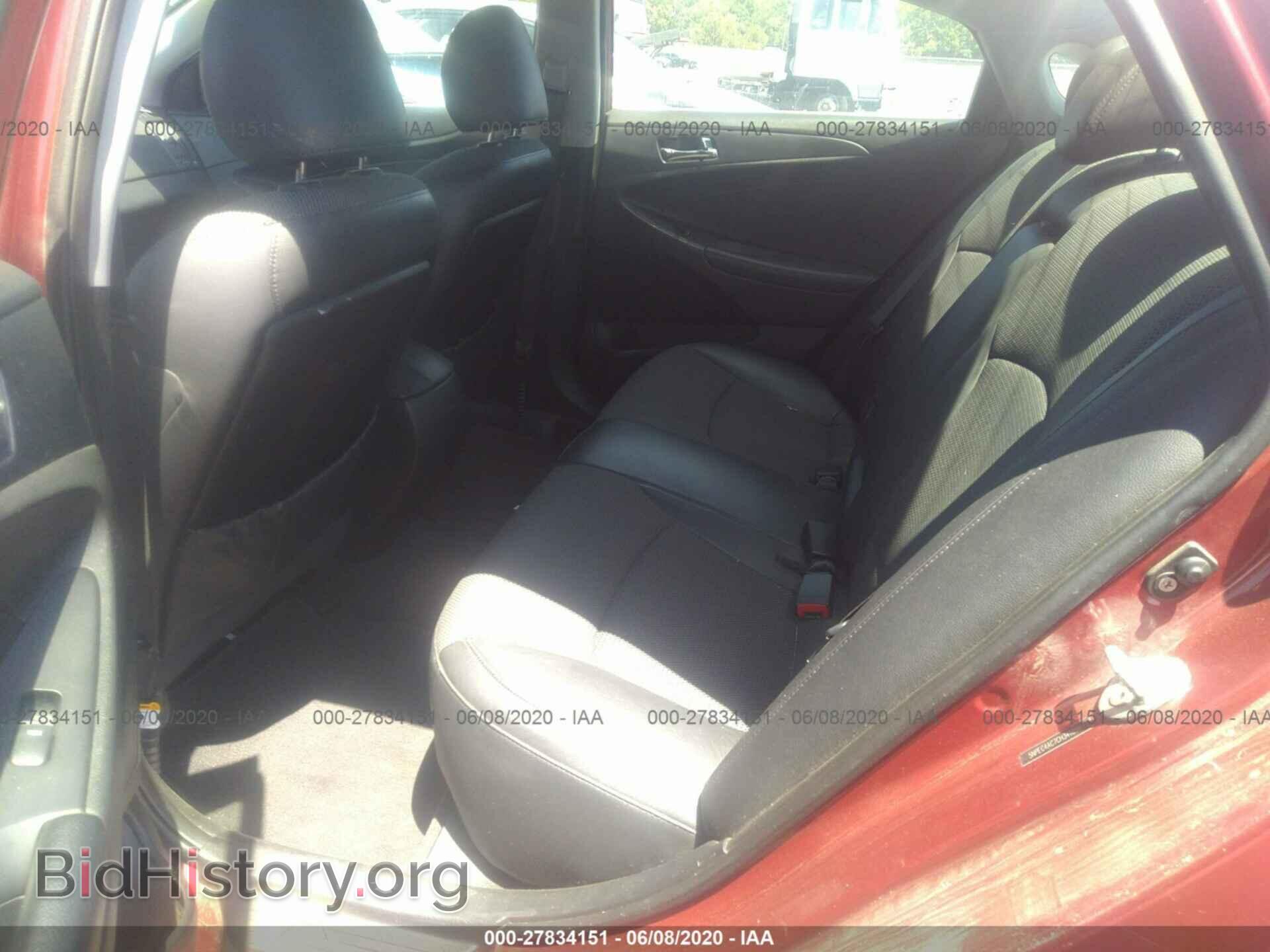 2012 HYUNDAI SONATA - VIN: 5NPEC4AC7CH341898 - Фото 8