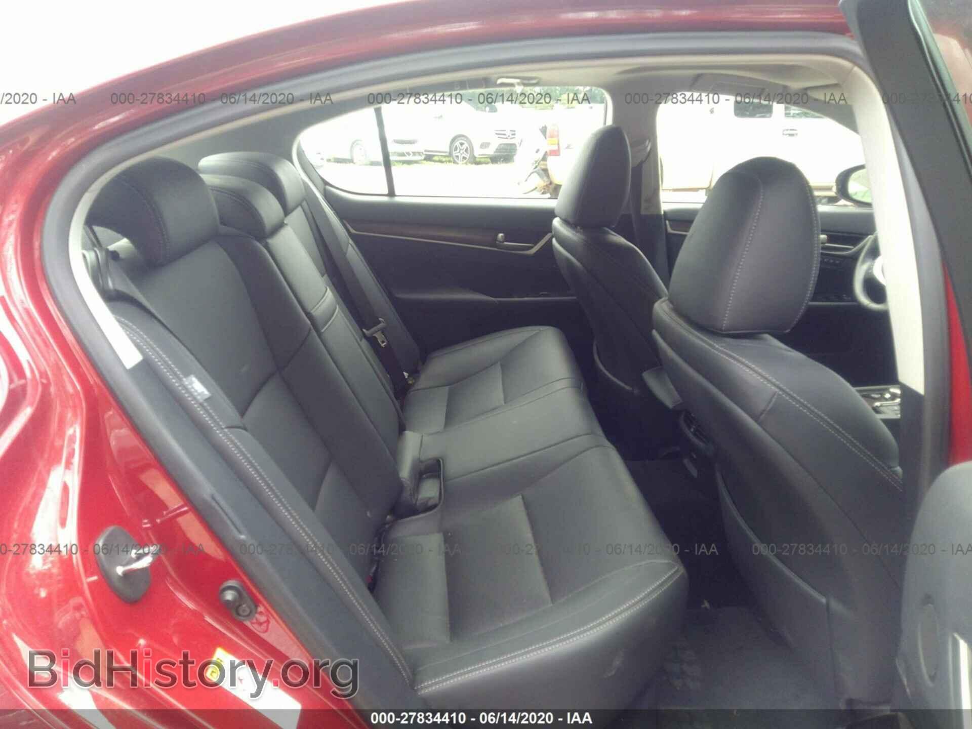 2013 LEXUS GS - VIN: JTHBE1BL4D5028348 - Фото 8