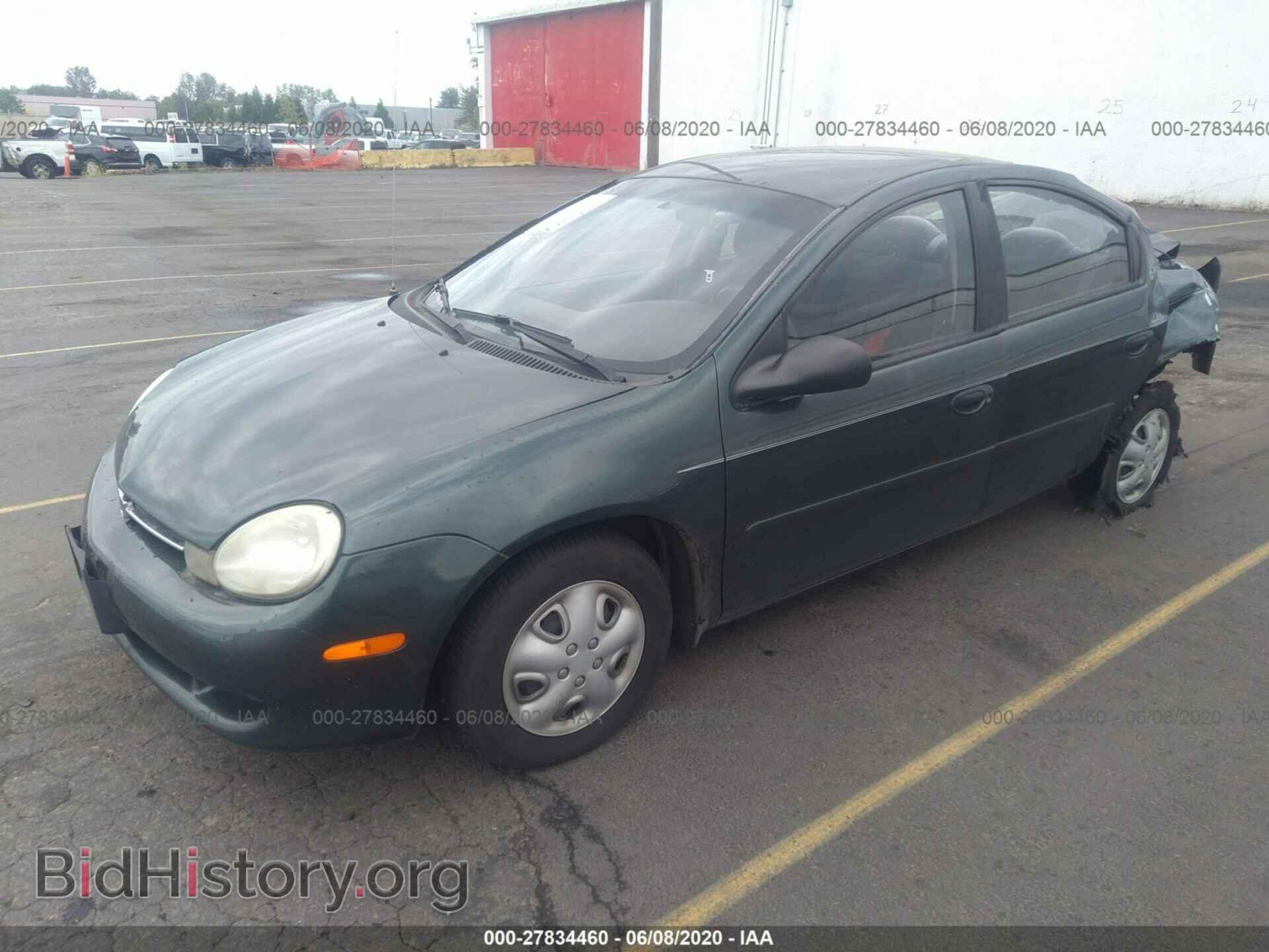 2001 DODGE NEON - VIN: 1B3ES46CX1D182908 - Фото 2