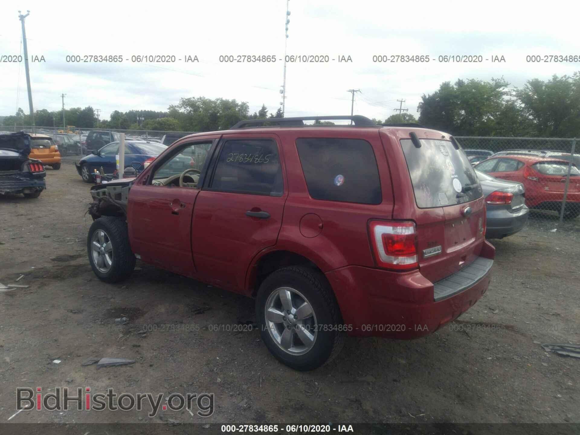 2011 FORD ESCAPE - VIN: 1FMCU0DG2BKA72765 - Фото 3