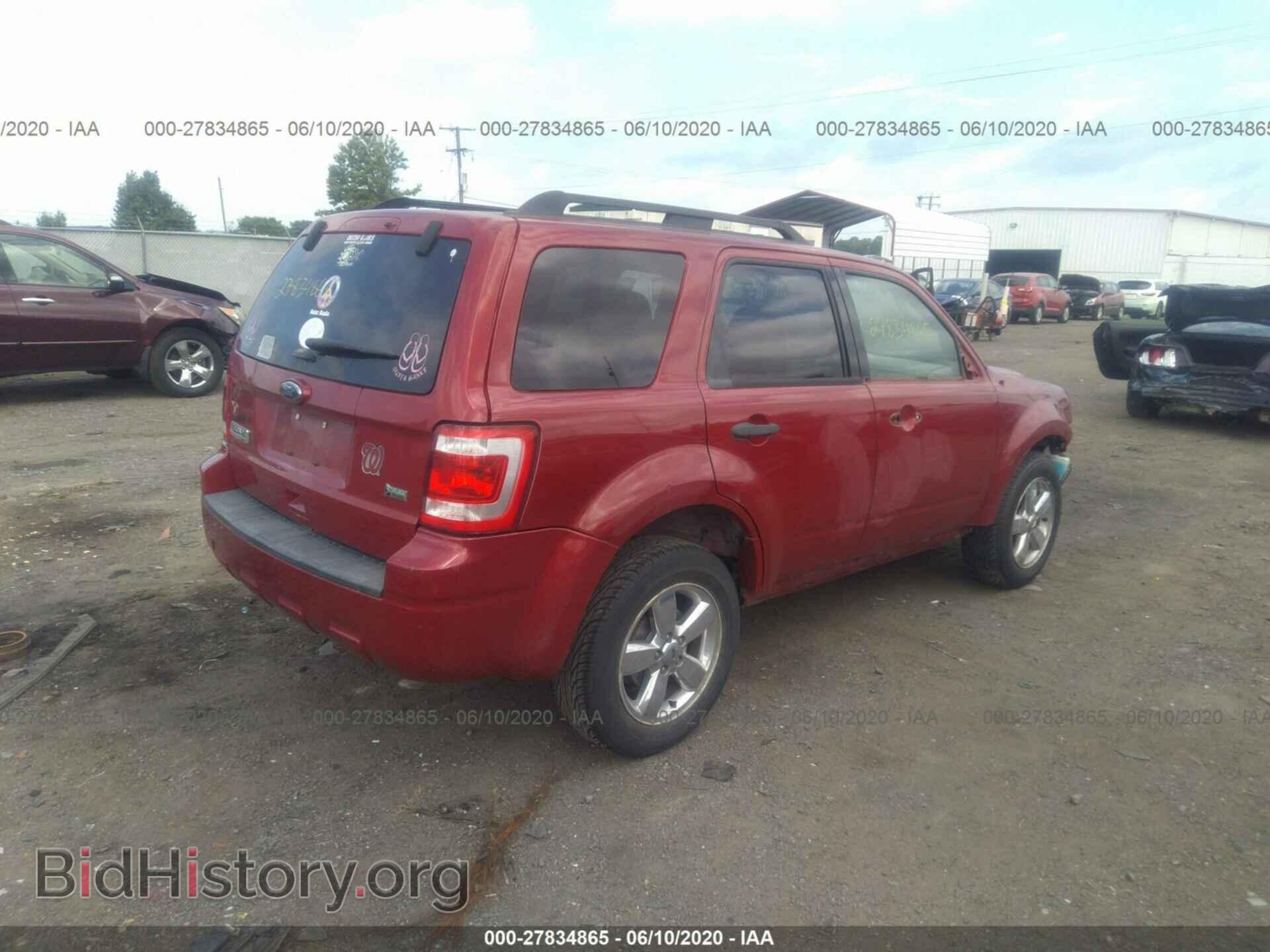 2011 FORD ESCAPE - VIN: 1FMCU0DG2BKA72765 - Фото 4
