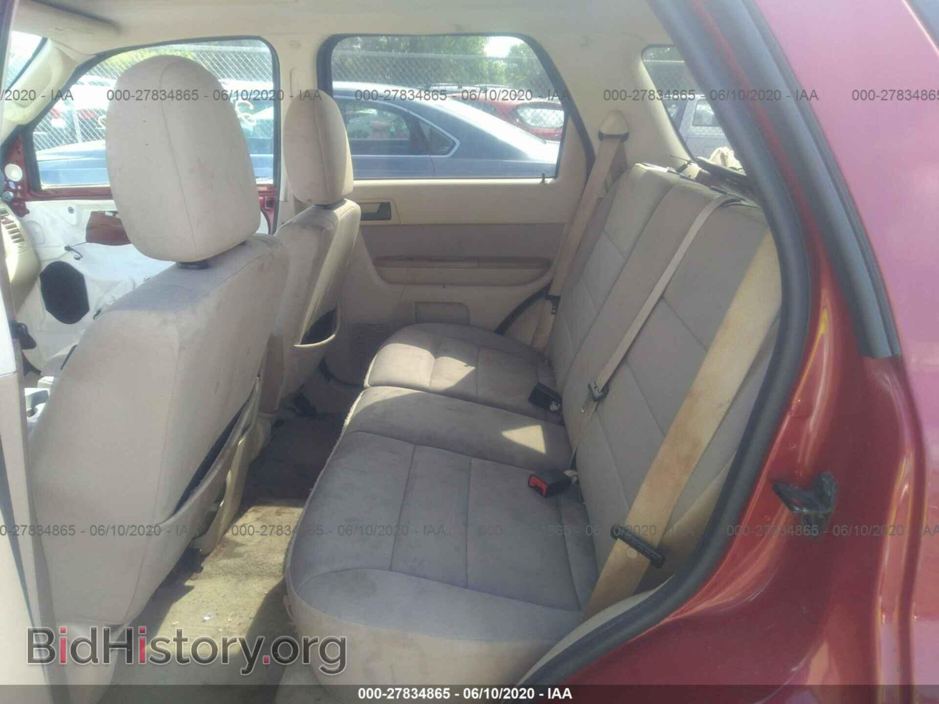2011 FORD ESCAPE - VIN: 1FMCU0DG2BKA72765 - Фото 8